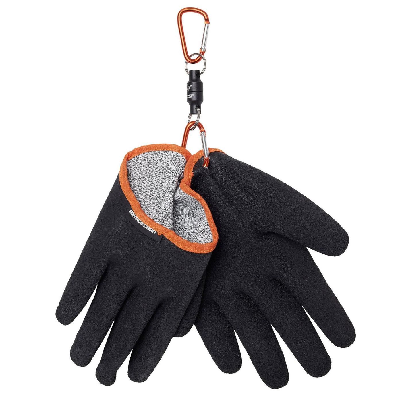 Savage Gear Angelhandschuhe Savage Gear Aqua Guard Gloves Black - Landehandschuhe