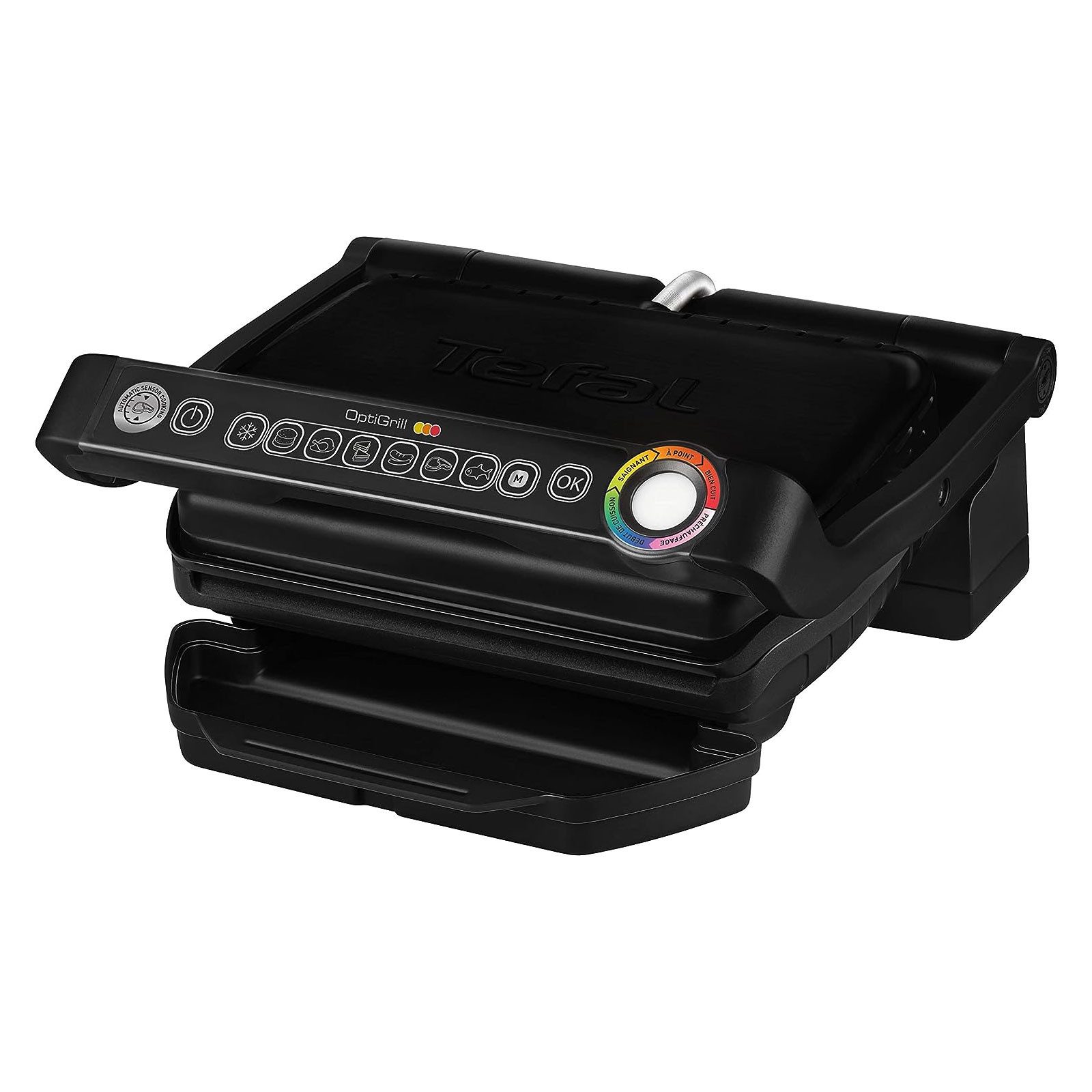 Tefal Kontaktgrill GC7058 OptiGrill, Kontaktgrill, Elektrogrill, Abnehmbare Platten