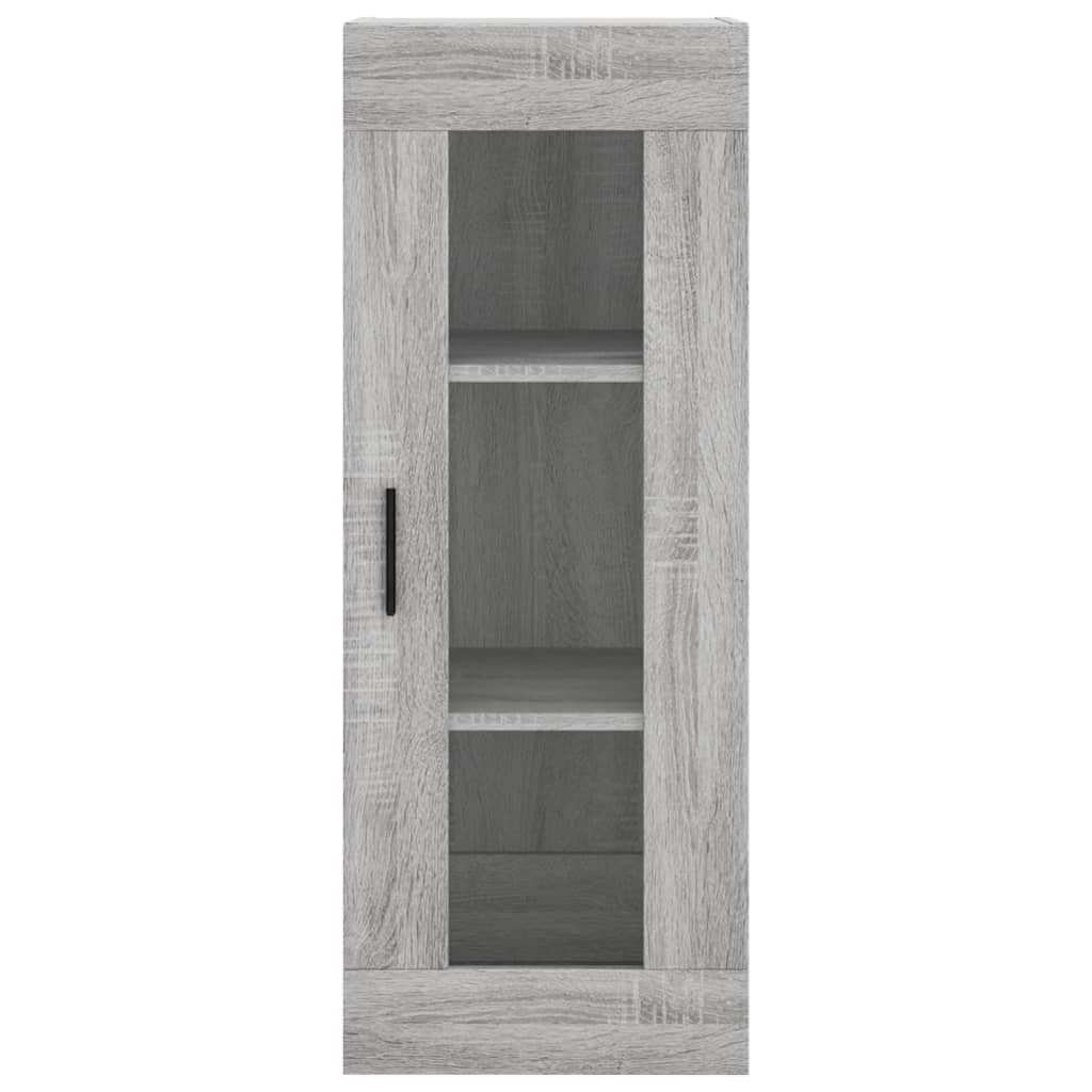 Sideboard (1 34,5x34x90 Sonoma cm Grau St) Wandschrank vidaXL