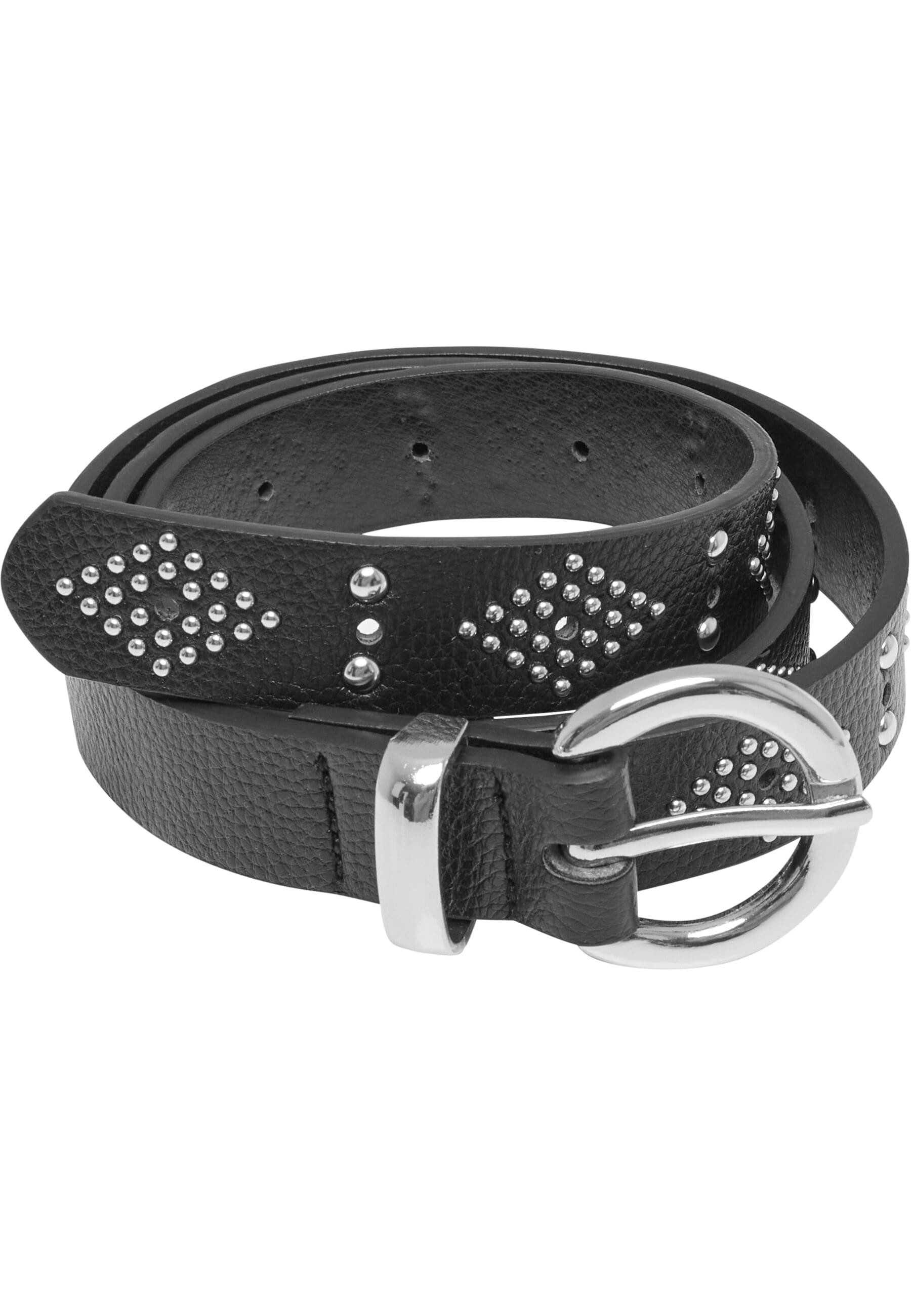URBAN CLASSICS Synthetikgürtel Urban Classics Ladies Rivet Belt