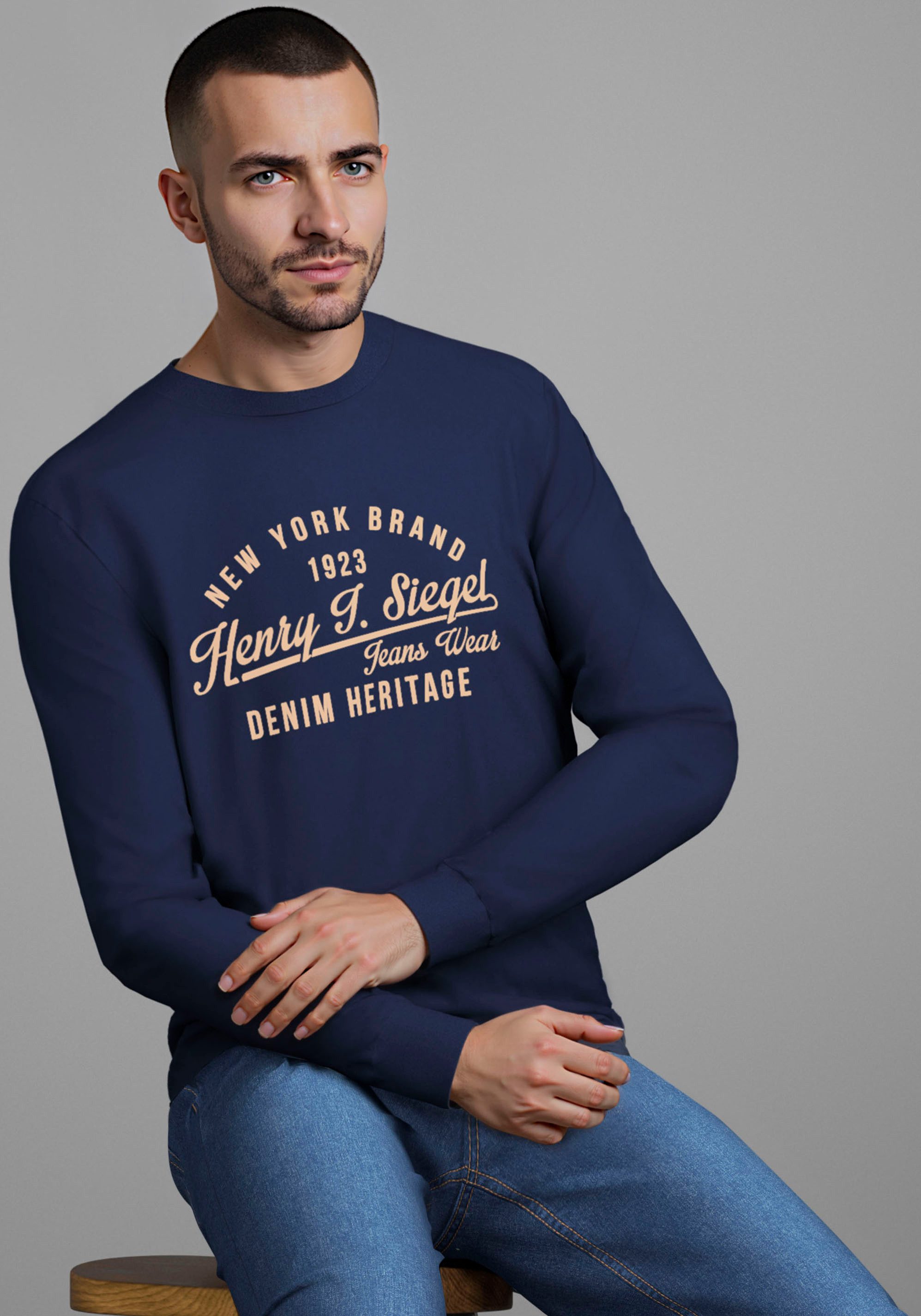 H.I.S Rundhalsshirt Neue Kollektion! mit Print günstig online kaufen