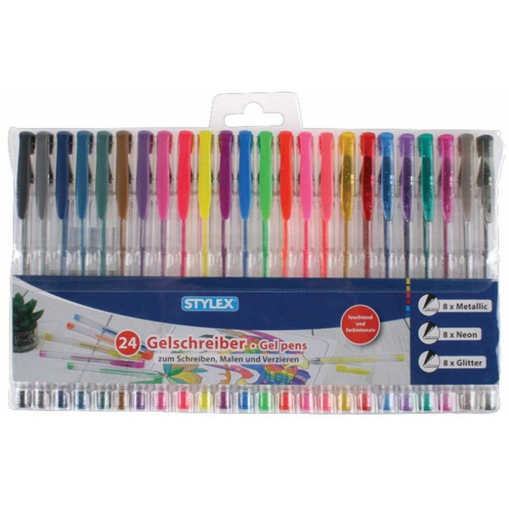 Malstift Gelschreiber 24 Stück