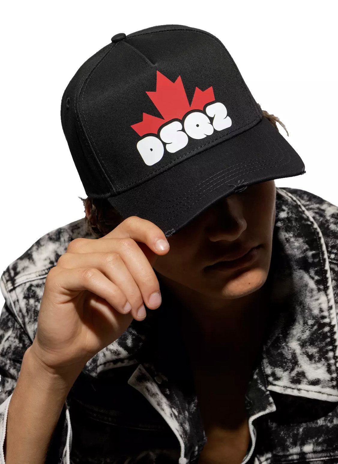 Baseball Cap DSQ2 Leaf Cap Basebalkappe Kappe