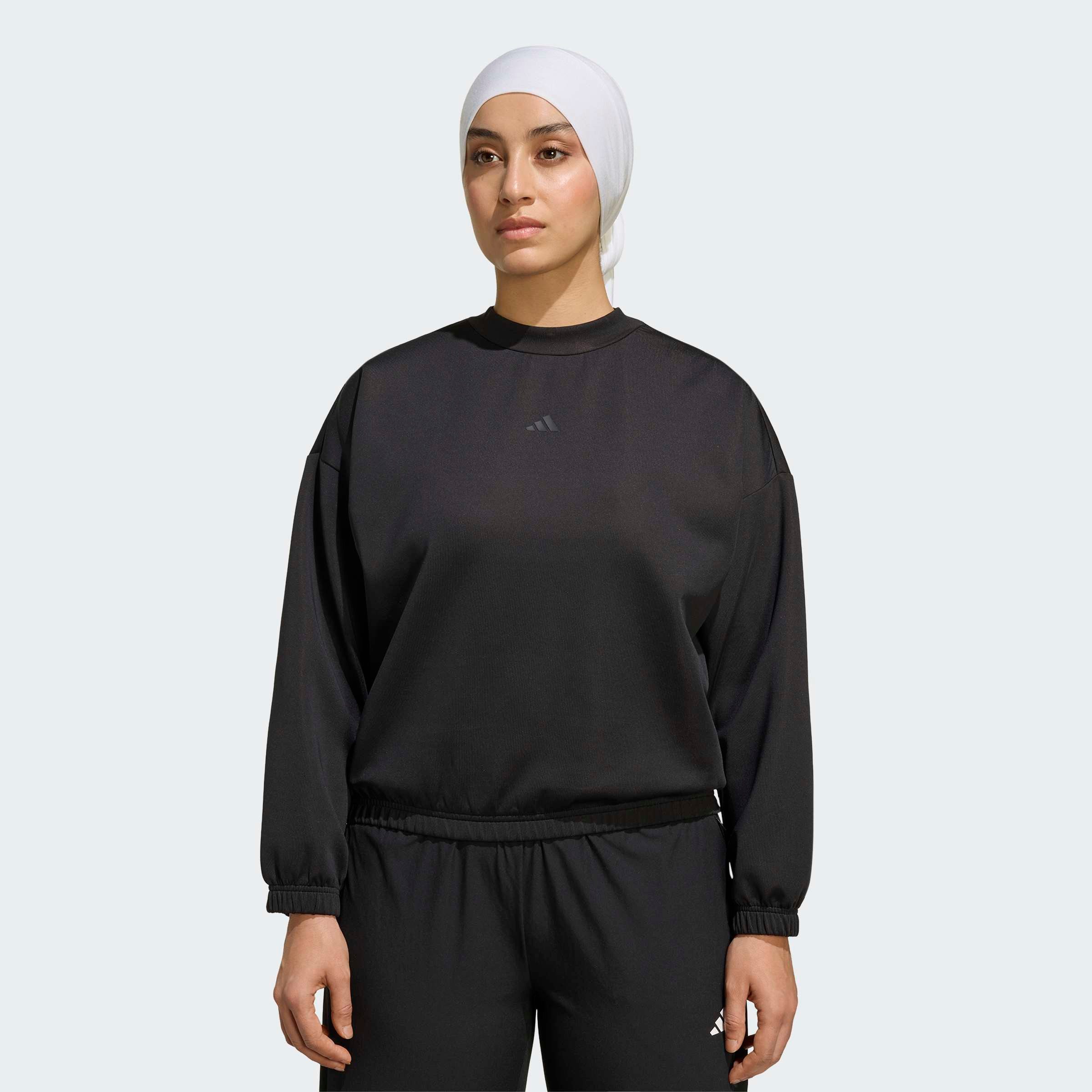 adidas Performance Sweatshirt YOGA ESSENTIALS COVER-UP günstig online kaufen