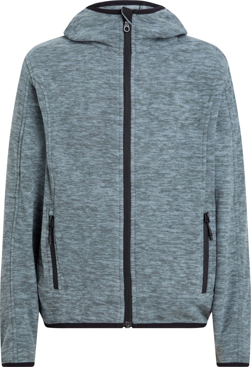McKINLEY Funktionsjacke Ju.-Fleece-Jacke Choco FZ HD FL B MELANGE/BLUE SMOKE