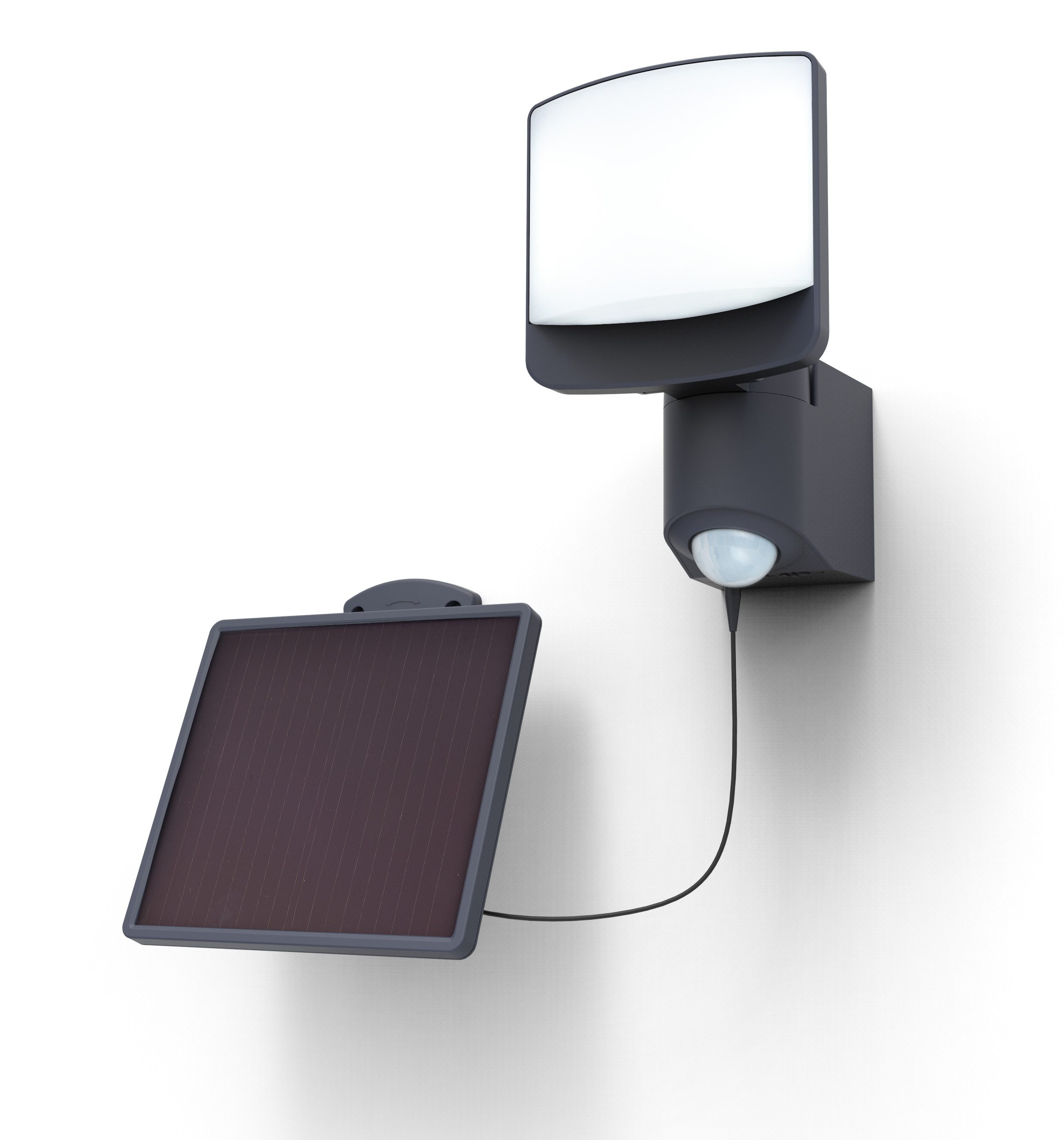 LUTEC LED Solarleuchte LED-Solar Wandleuchte SUNSHINE, günstig online kaufen