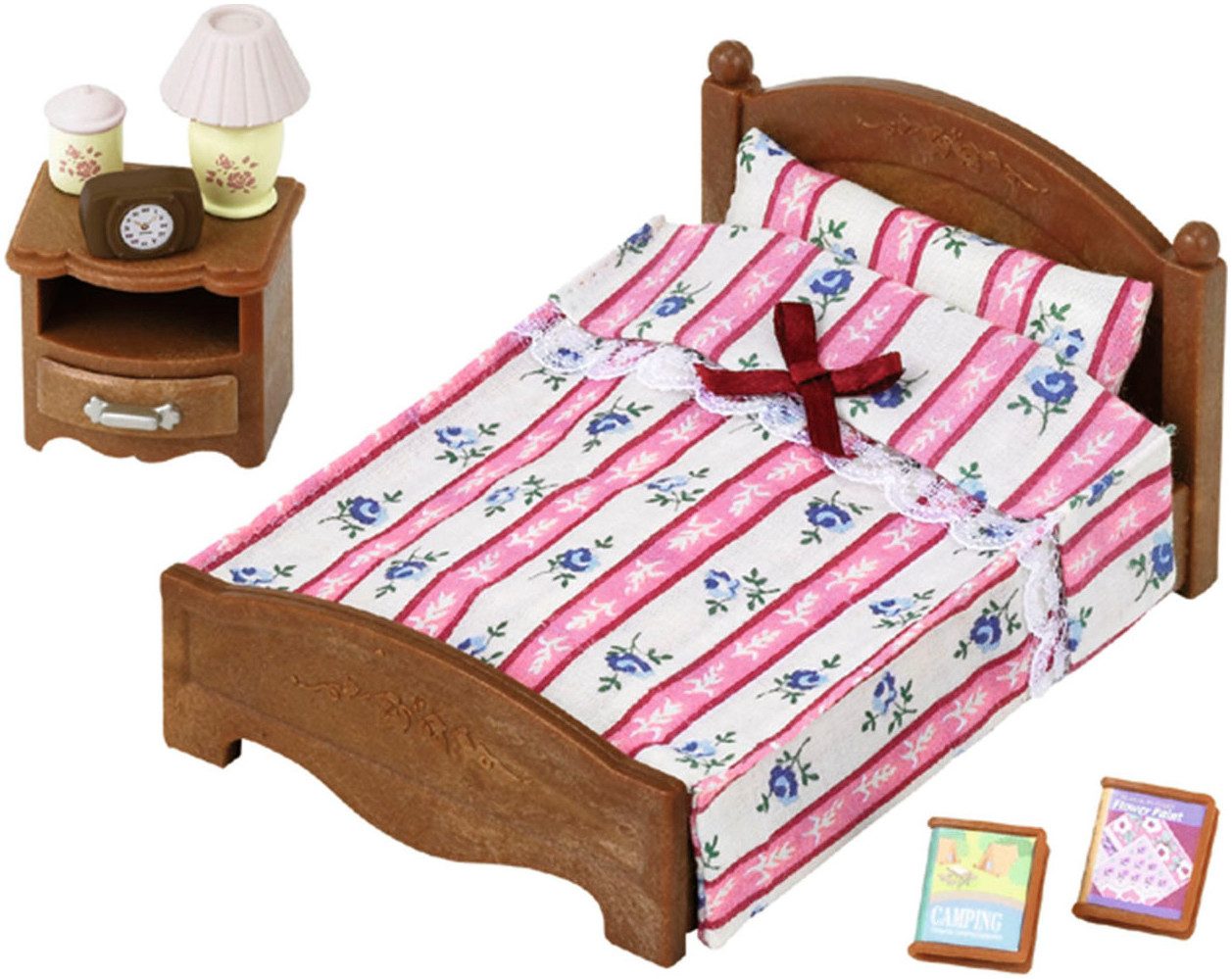 Sylvanian Families Spielwelt Doppelbett (5019) – Bild 4 von 5