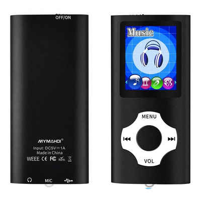 GelldG Musik-Player mit einer 32 GB Speicherkarte, digitaler Musik-Player MP3-Player