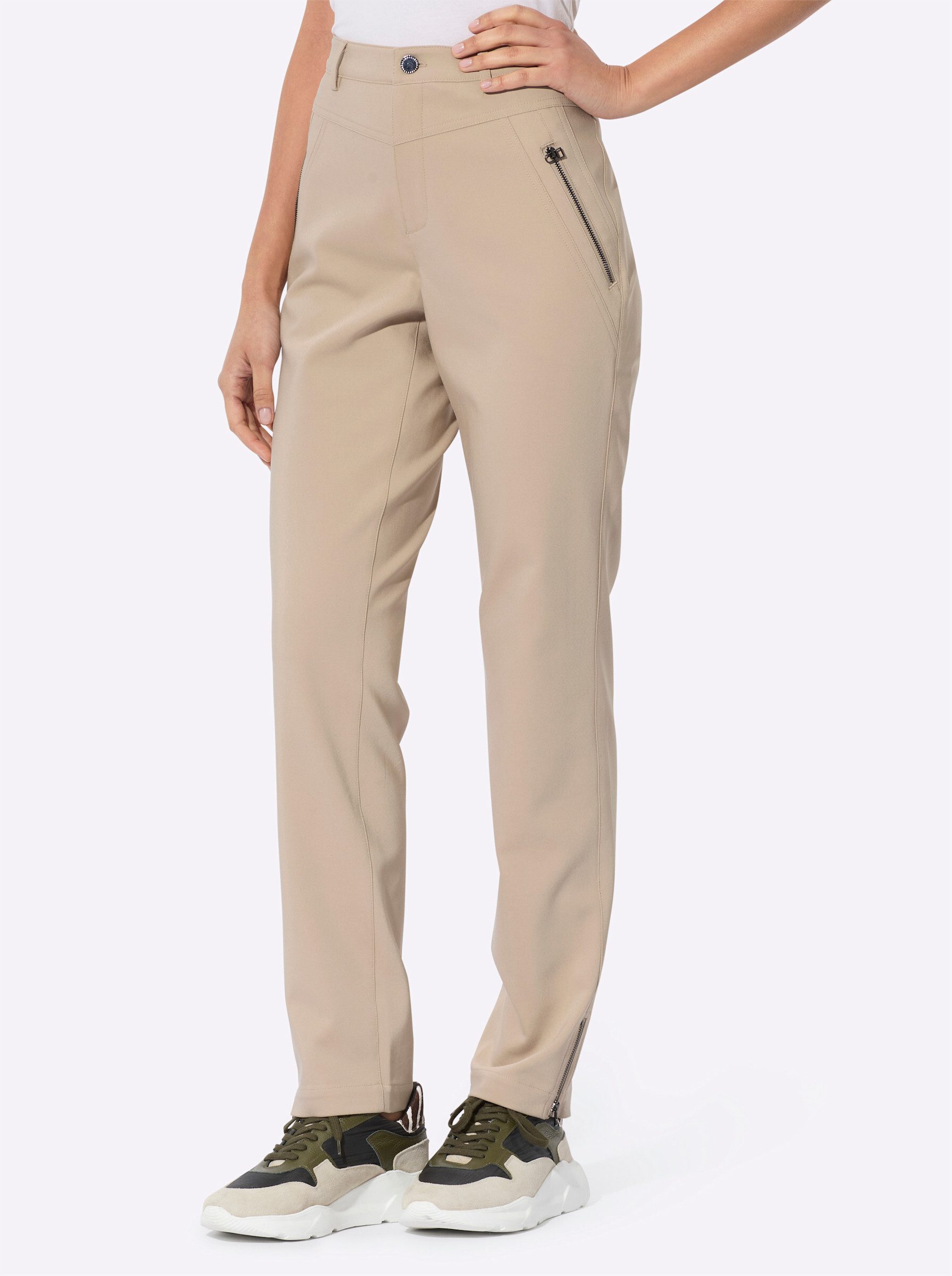 Jerseyhose Bauchweg-Hose komfortabel