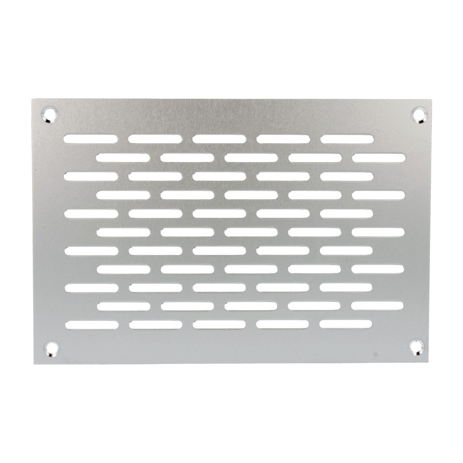 MS Beschläge Lüftungsgitter Aluminium Lüftungsblech Lochblech 100mm Breite