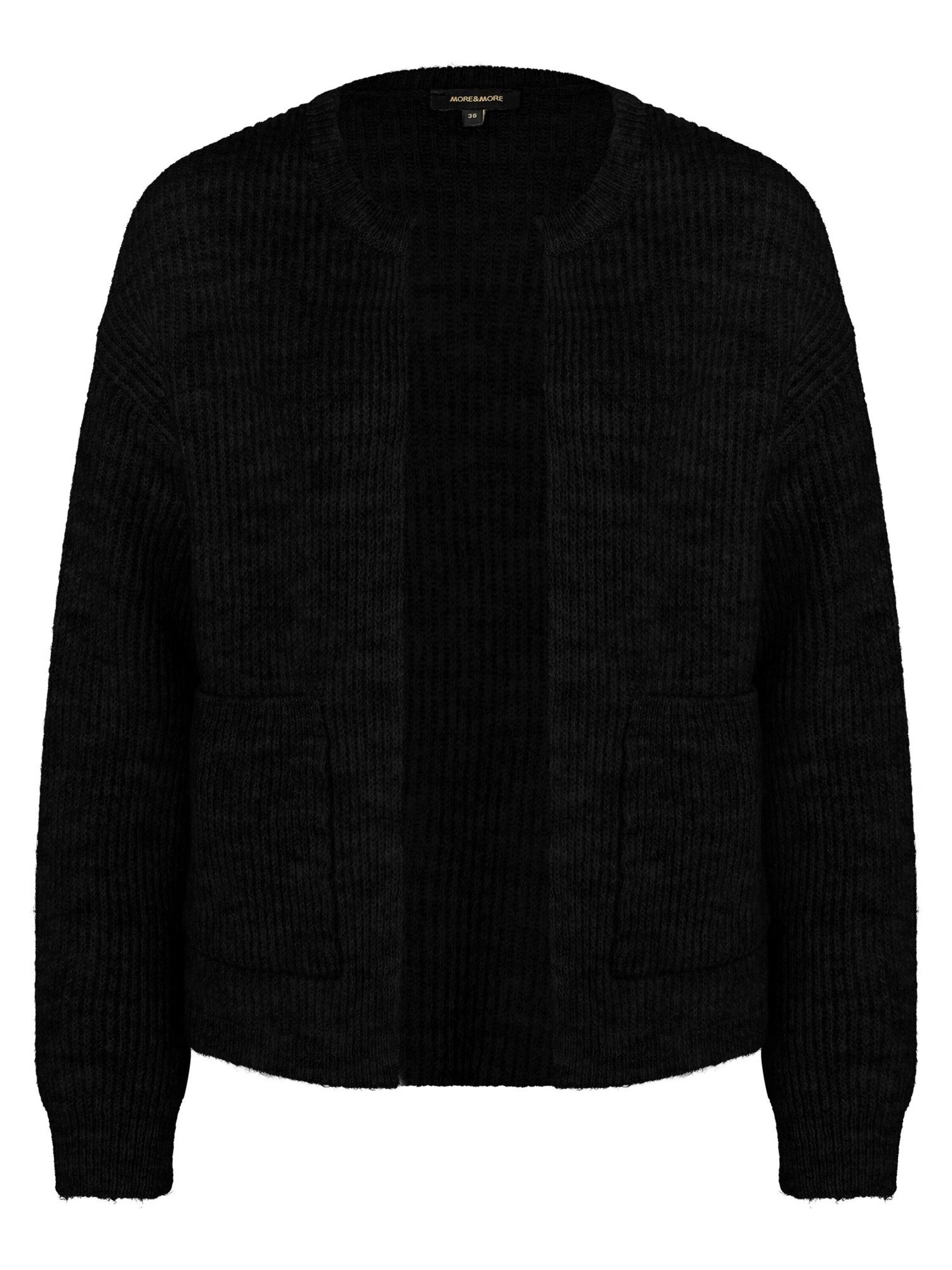 MORE&MORE Strickjacke (1-tlg) Plain/ohne Details