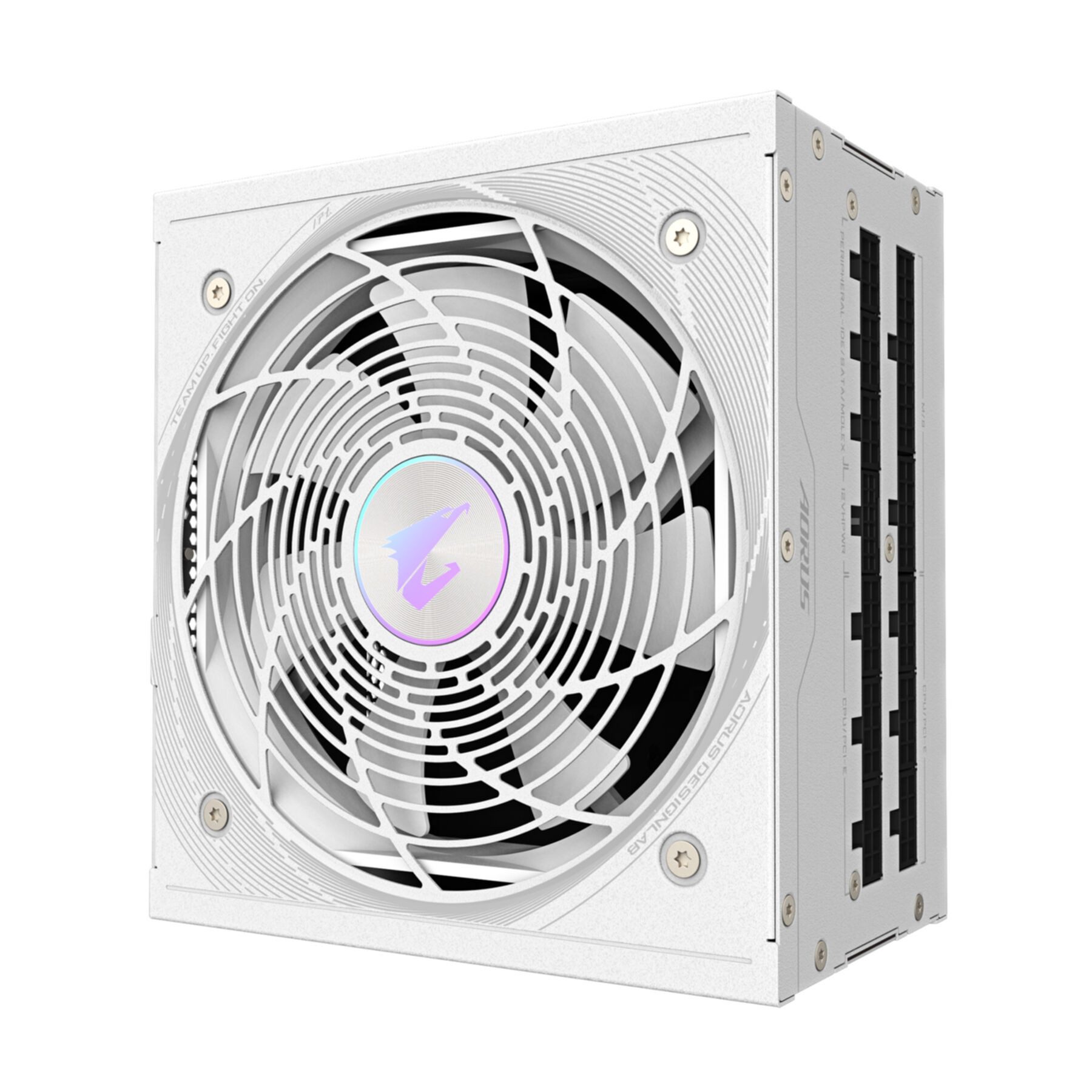 Gigabyte AORUS ELITE P1000W ICE Netzteil - PCIe 5.0, 80 PLUS Platinum, Vollmodu Netzteil – Bild 5 von 5