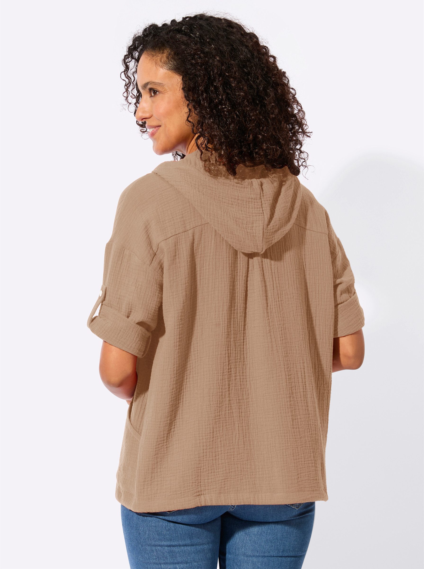 Witt Blusenblazer Blusenjacke 3/4-Arm