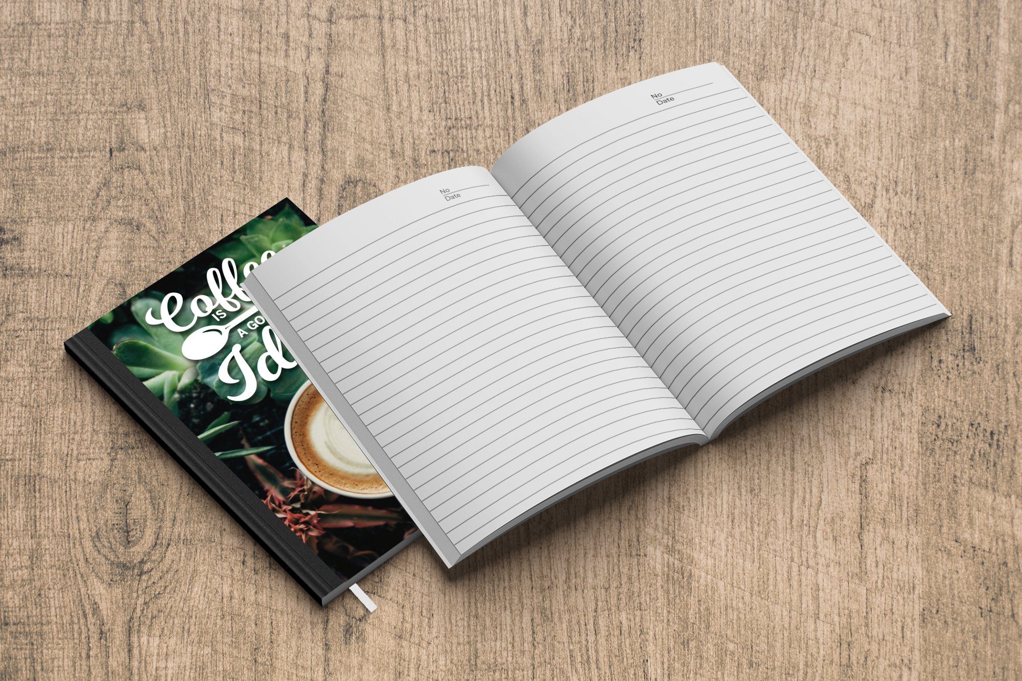 - eine gute Notizheft, 98 ist - MuchoWow Seiten, Zitate Notizbuch Sprichwörter A5, - Idee, immer Kaffee Haushaltsbuch Kaffee Journal, Tagebuch, Merkzettel,