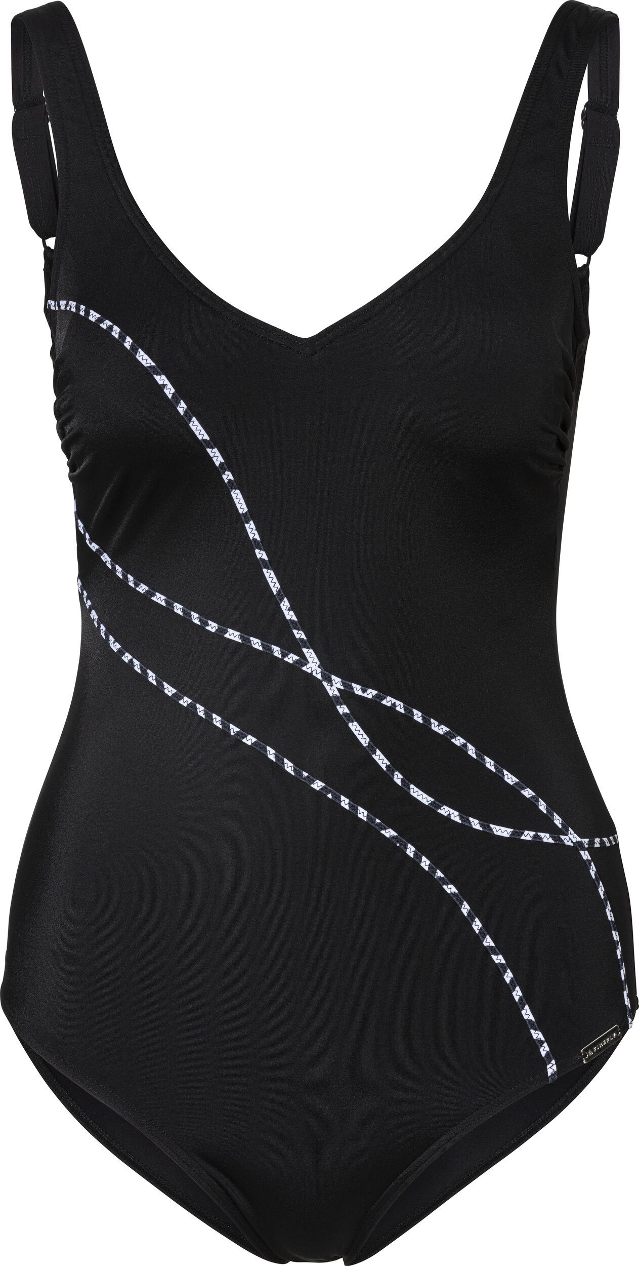 FIREFLY Badeanzug Da.-Badeanzug ALISA ORNAMENT BLACK