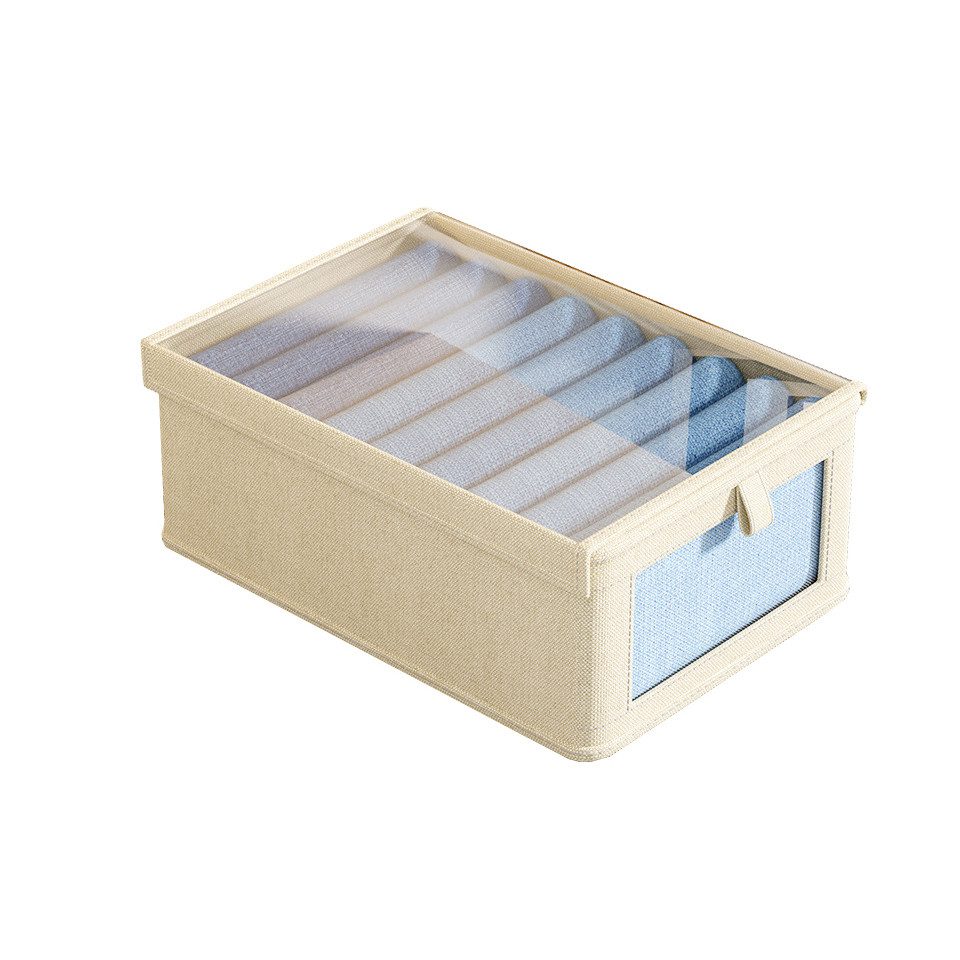 Coonoor Aufbewahrungsbox Faltbare Aufbewahrungsbox, Mit transparentem günstig online kaufen