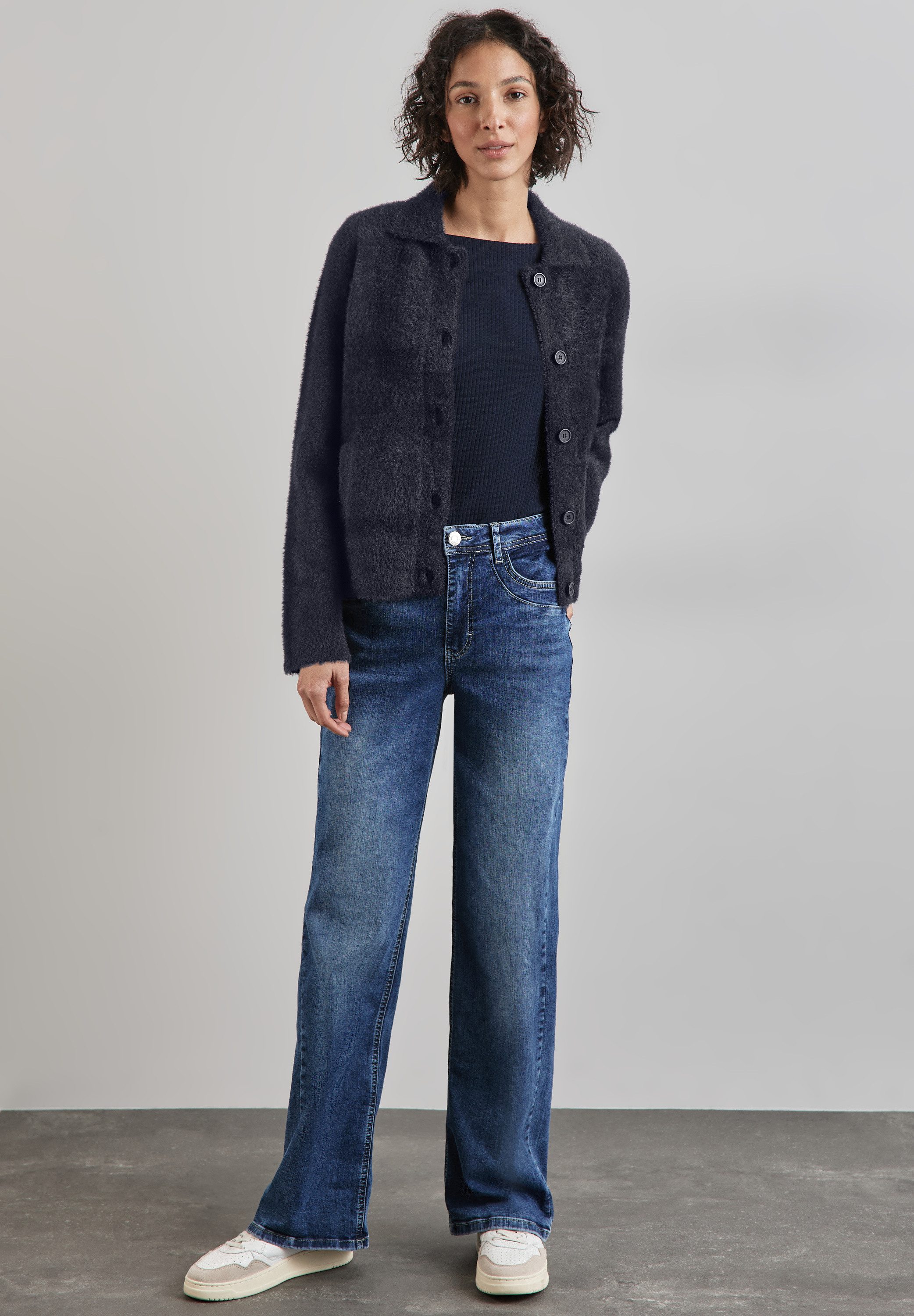 STREET ONE Cardigan mit Knopfleiste