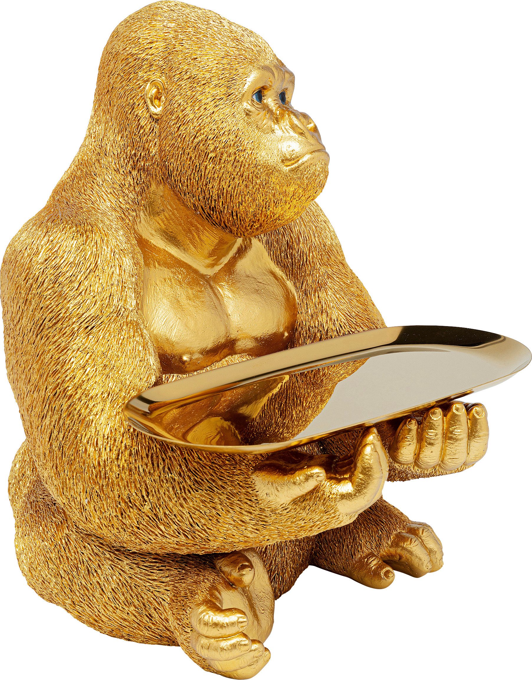 Kare Design Dekofigur Gorilla Butler 37cm – Bild 3 von 5
