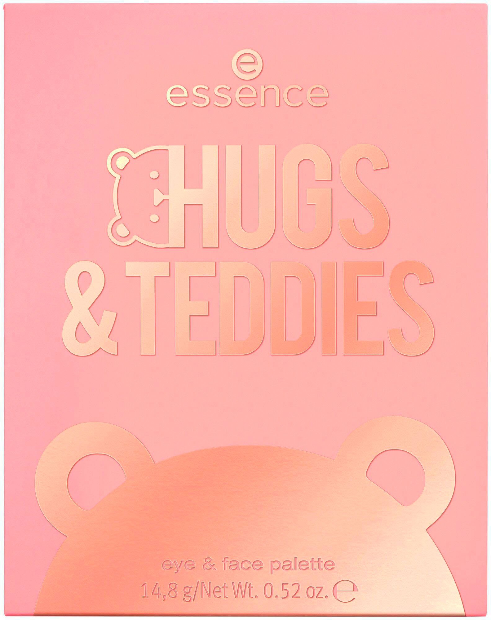 face palette HUGS&TEDDIES Essence Rouge-Palette eye &