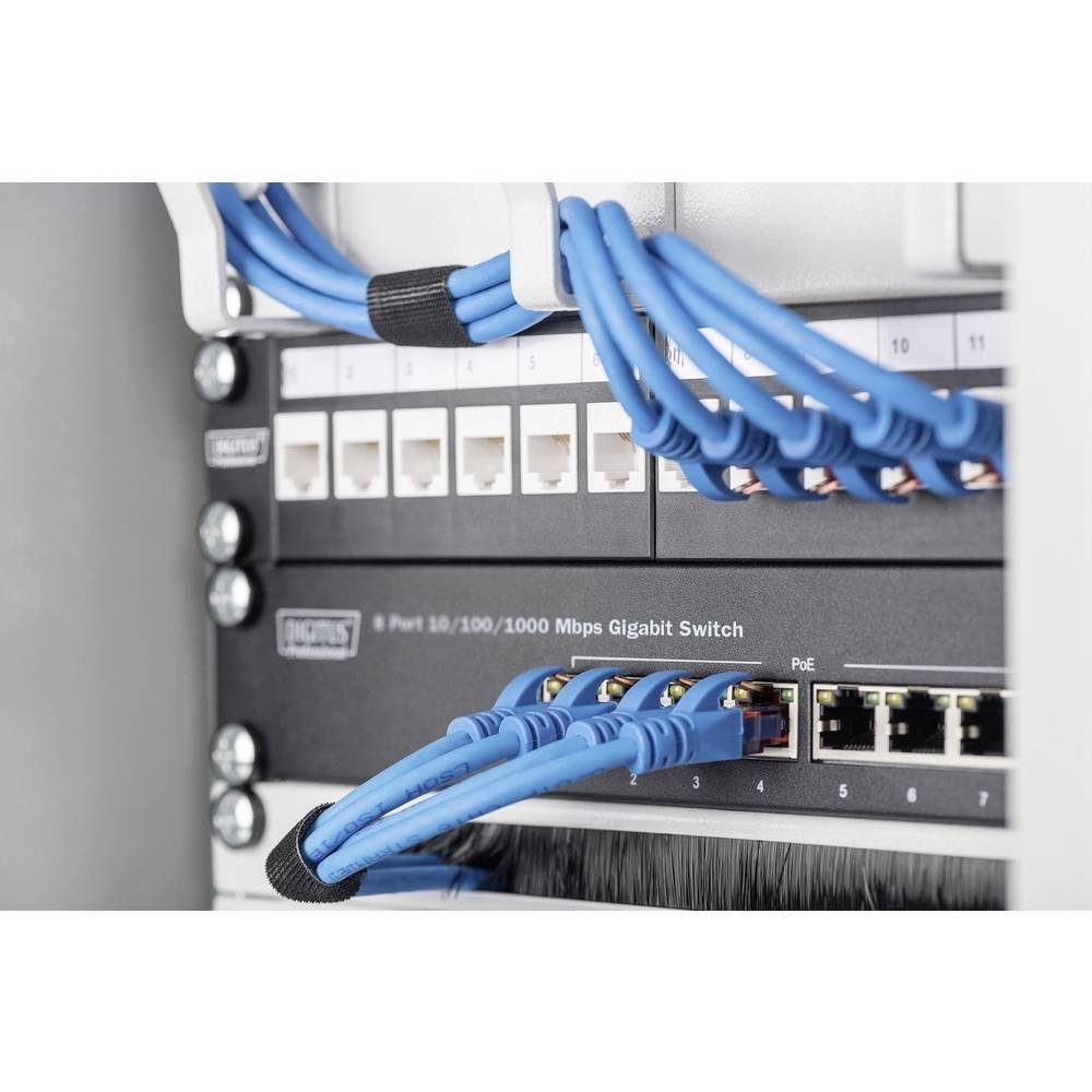 8-Port 8 x Switch, Digitus Netzwerk-Switch Gigabit Ethernet 10″