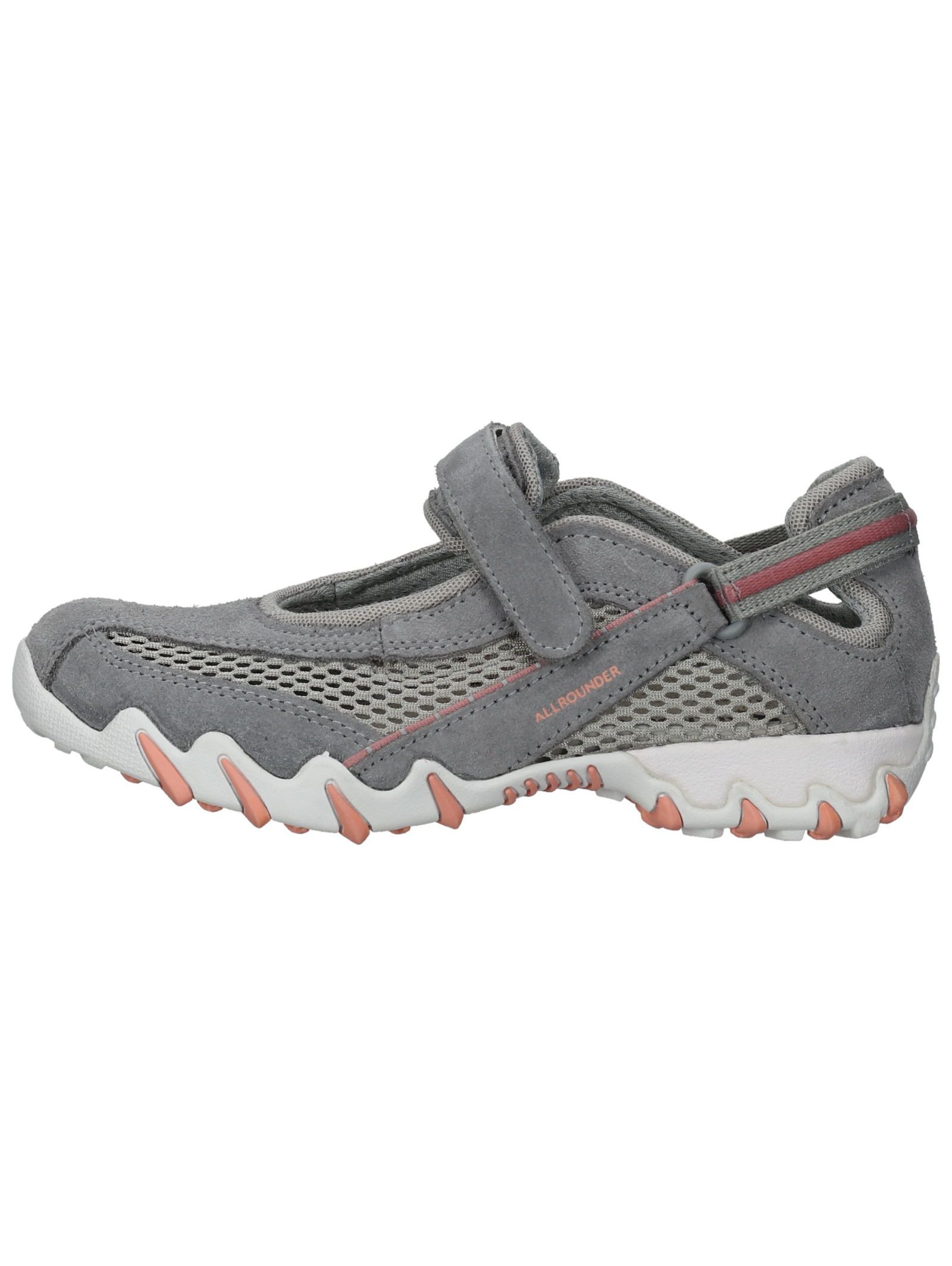 Allrounder Halbschuhe Veloursleder . Klettschuh
