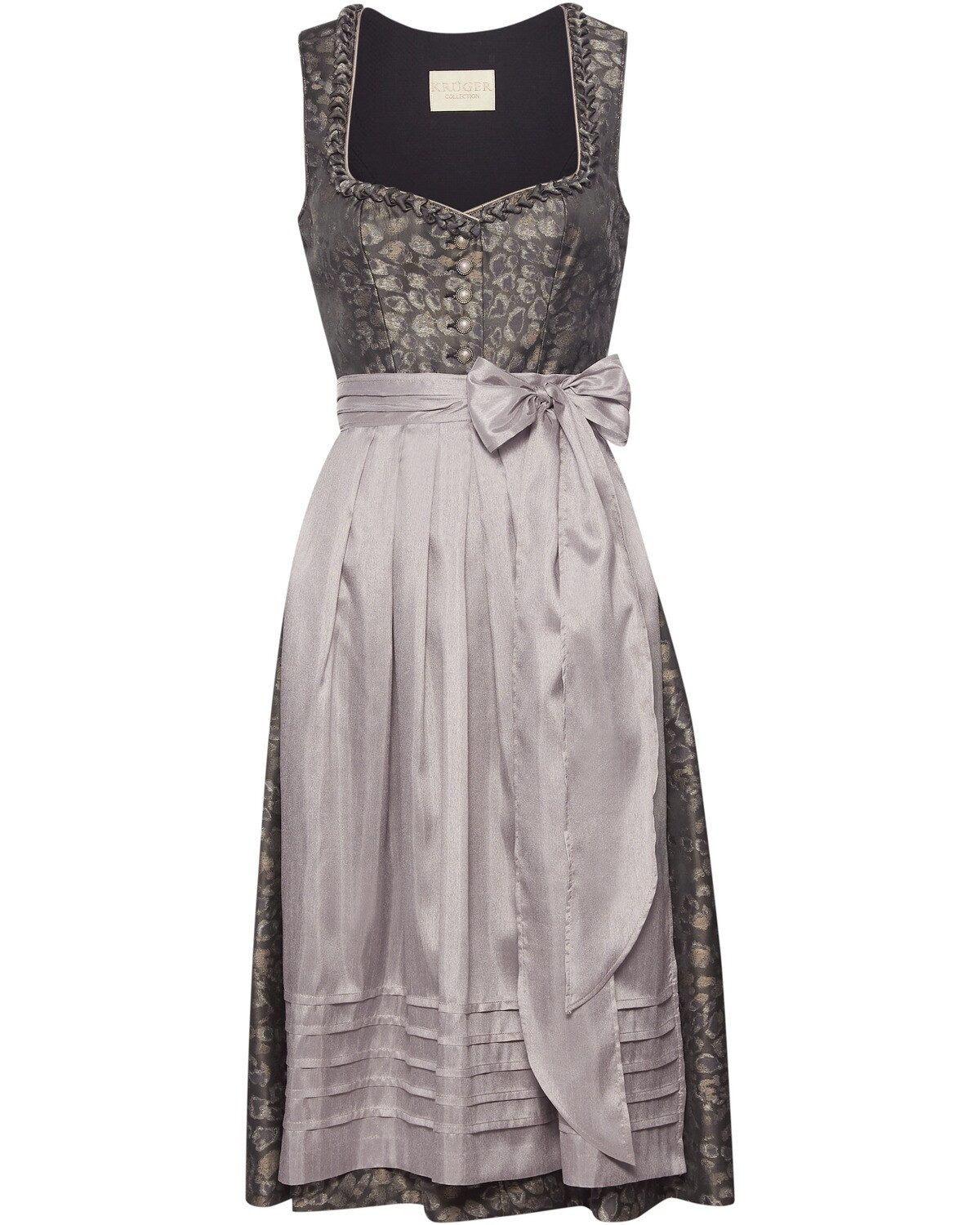KRÜGER COLLECTION Dirndl Midi-Jacquard-Dirndl Ivena