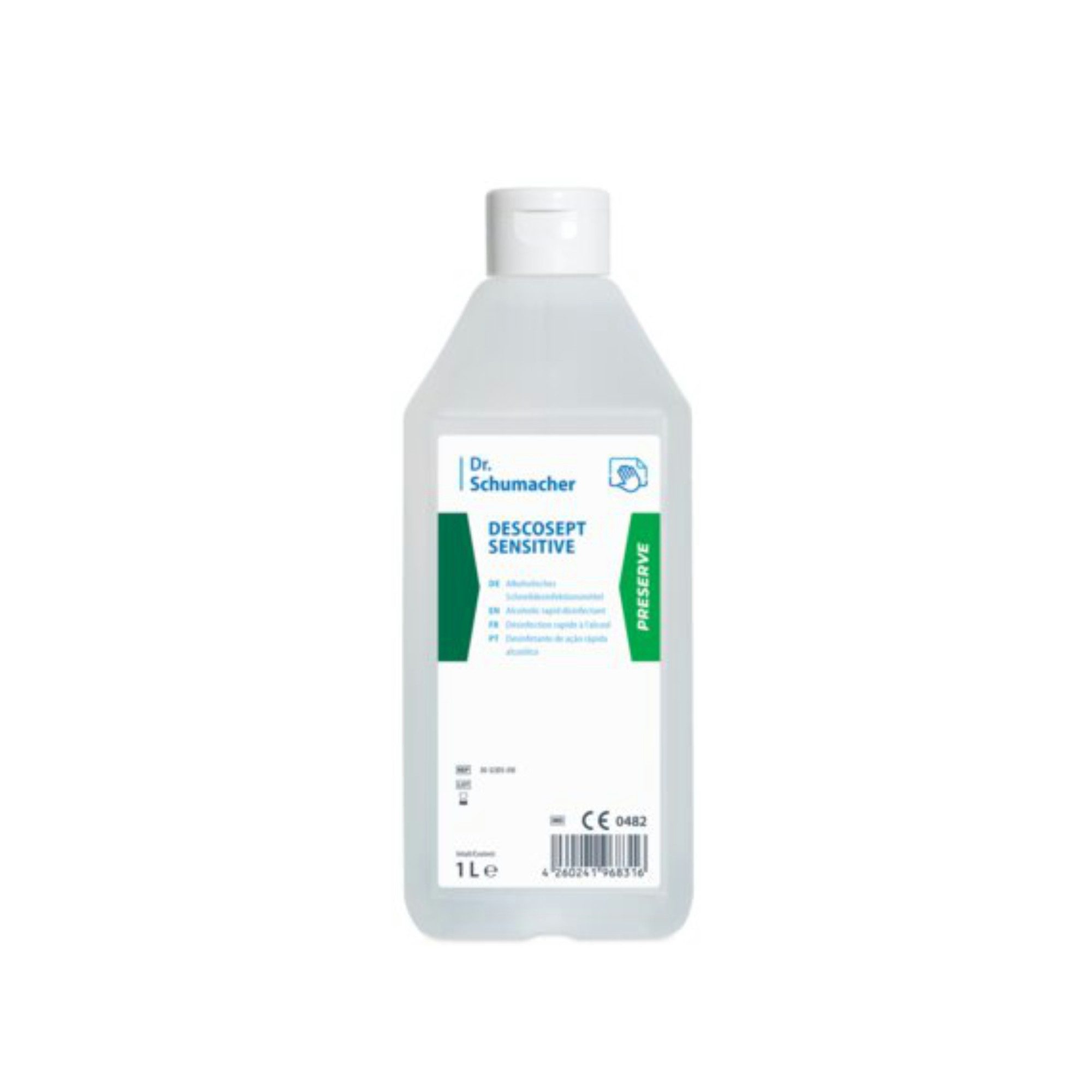 Dr. Schumacher DESCOSEPT SENSITIVE - Flächendesinfektionsmittel Oberflächen-Desinfektionsmittel (1-St)