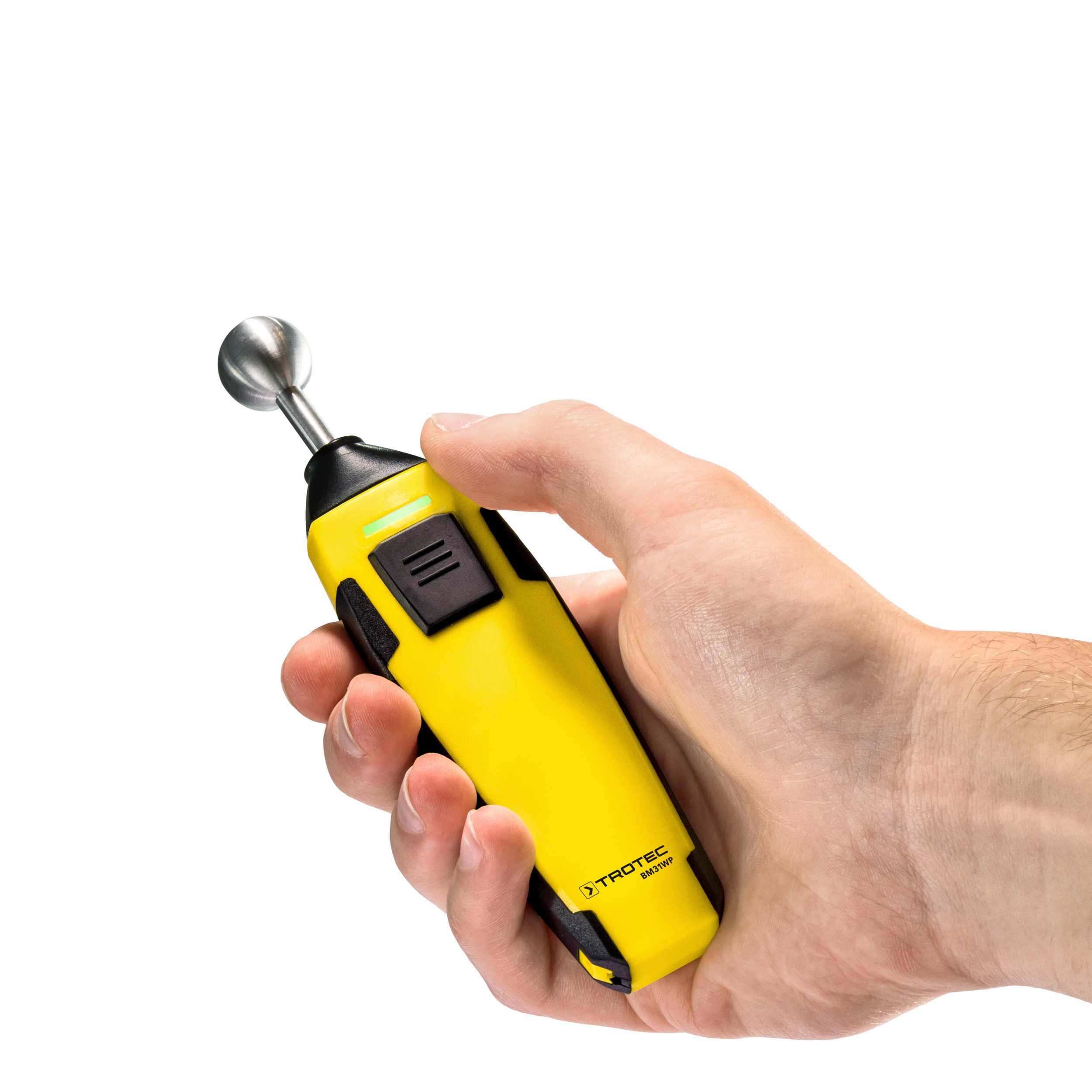 TROTEC Feuchtigkeitsmesser BM31WP - appSensoren - Feuchteindikator mit Smartphone-Bedienung