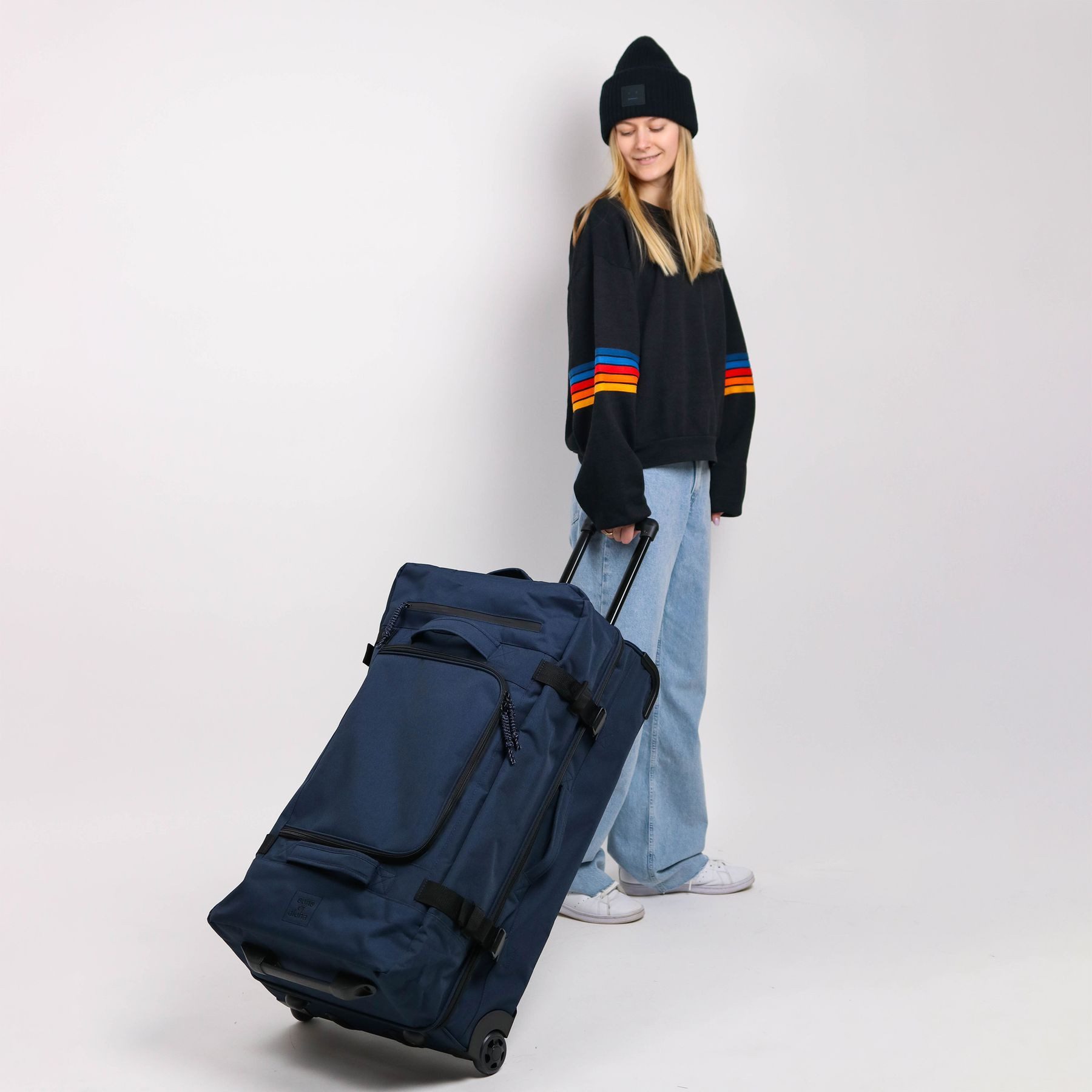 SONS OF ALOHA Reisetasche Reisetasche mit Rollen groß Duffle 80 cm XL 120L, großer Roll-Koffer mit Trolleyfunktion, Reisetasche mit Rollen 120l