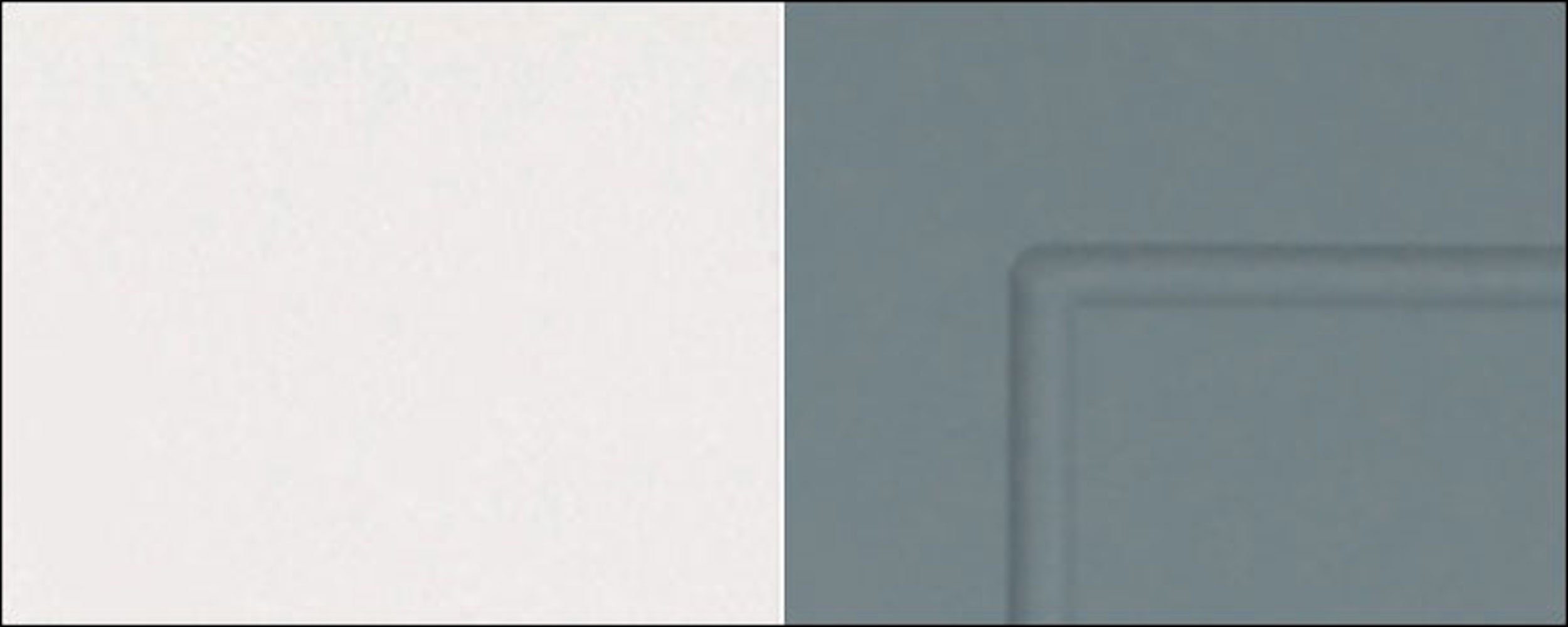 Korpusfarbe 2-türig Feldmann-Wohnen 2 Backofenumbauschrank & Front- 60cm mint Kvantum Einbaugeräte matt für wählbar (Kvantum) Fächer