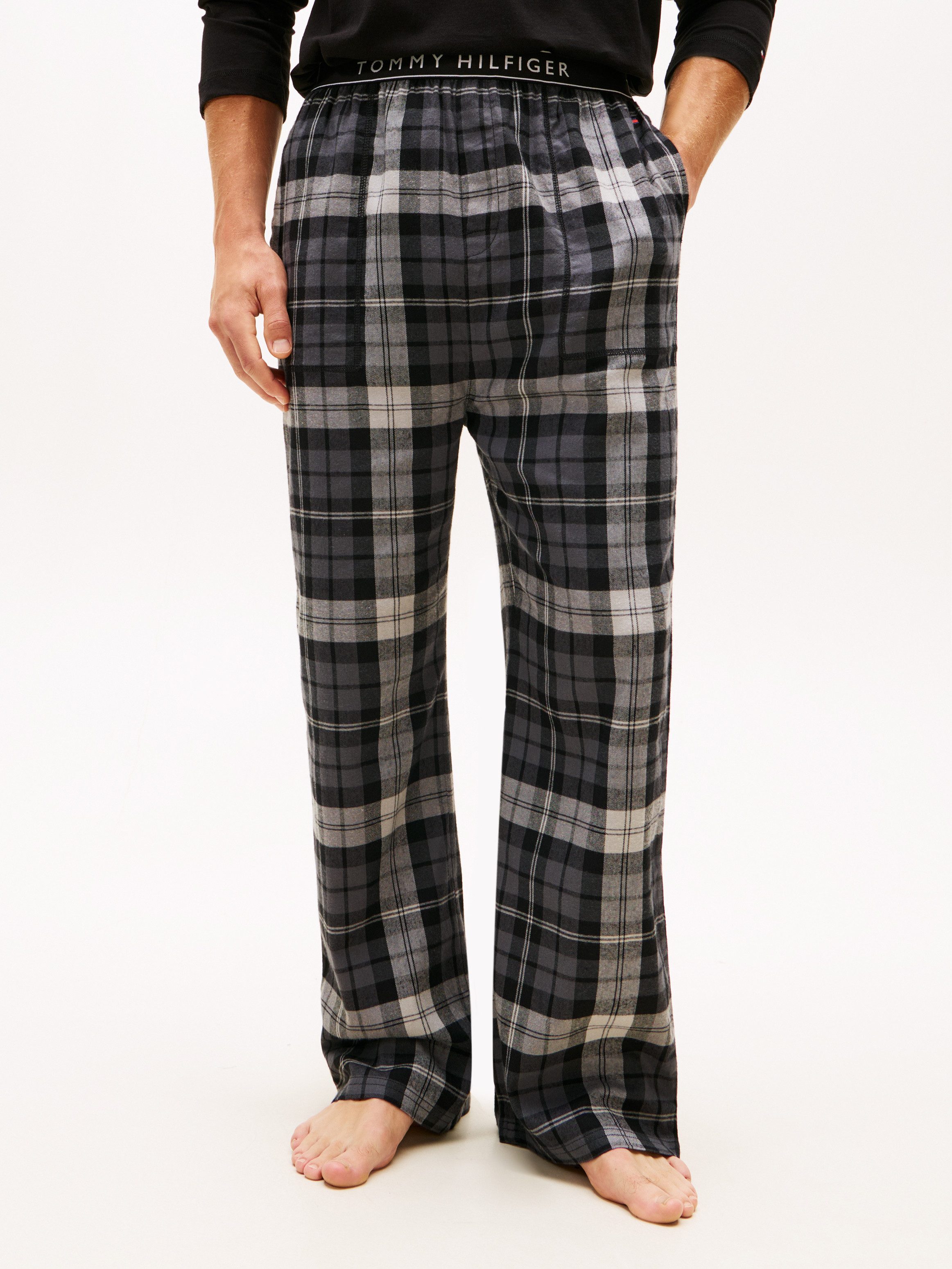 Tommy Hilfiger Underwear Pyjamahose aus Flanell, günstig online kaufen