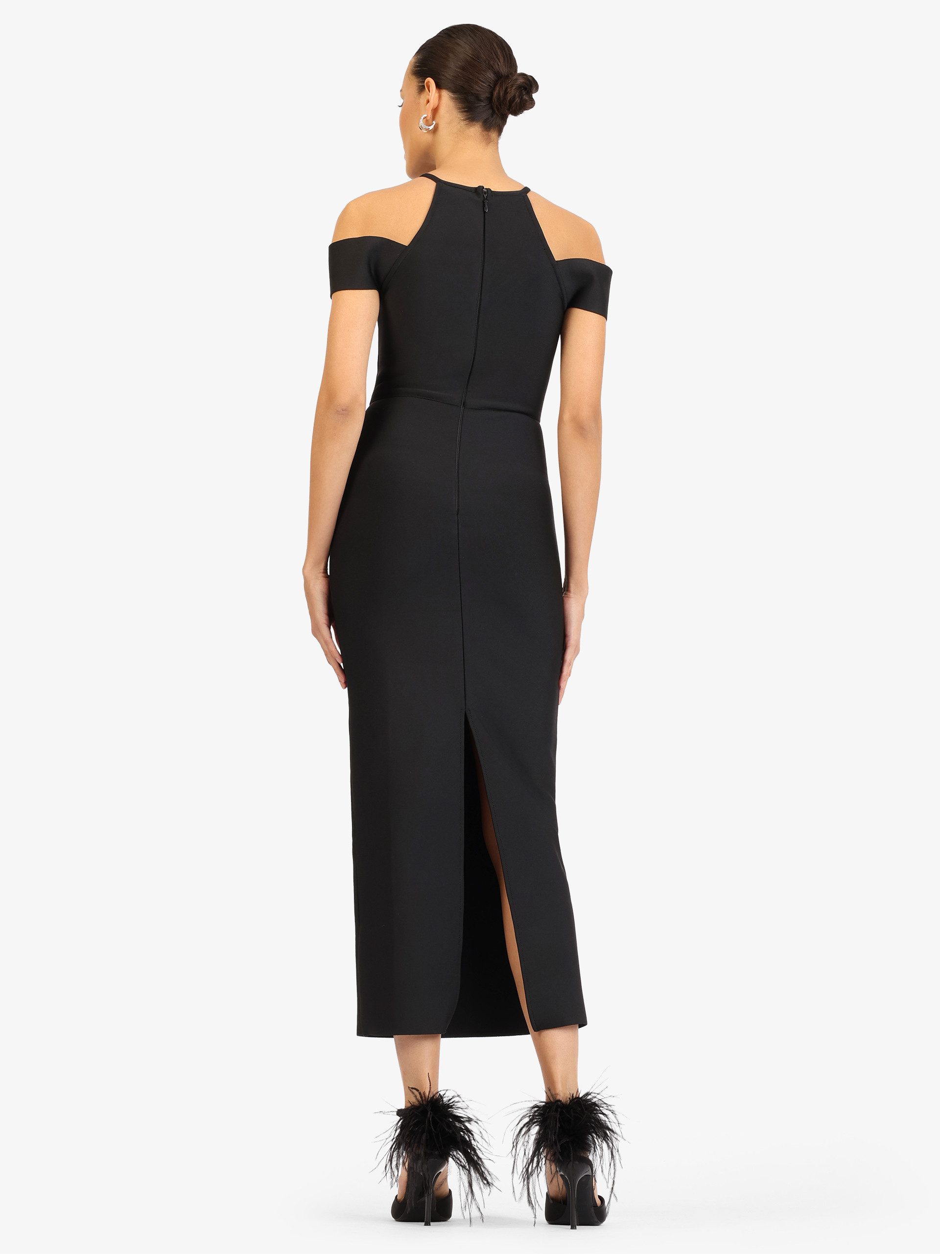 Kraimod Abendkleid mit Schmuckdetail