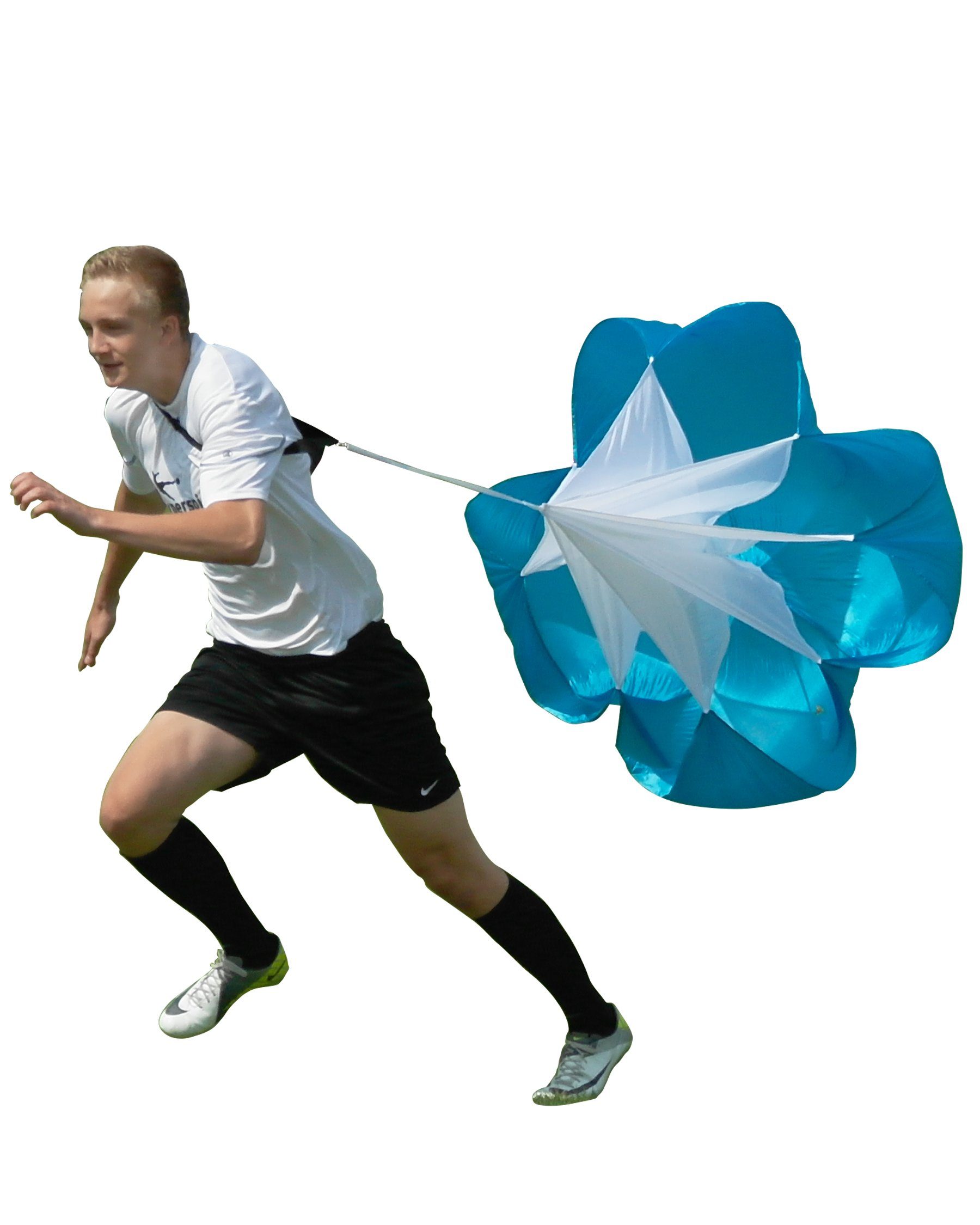 SPORTIKEL24 Trainingshilfe Sprintfallschirm für Schnellkrafttraining (Speed Chute)