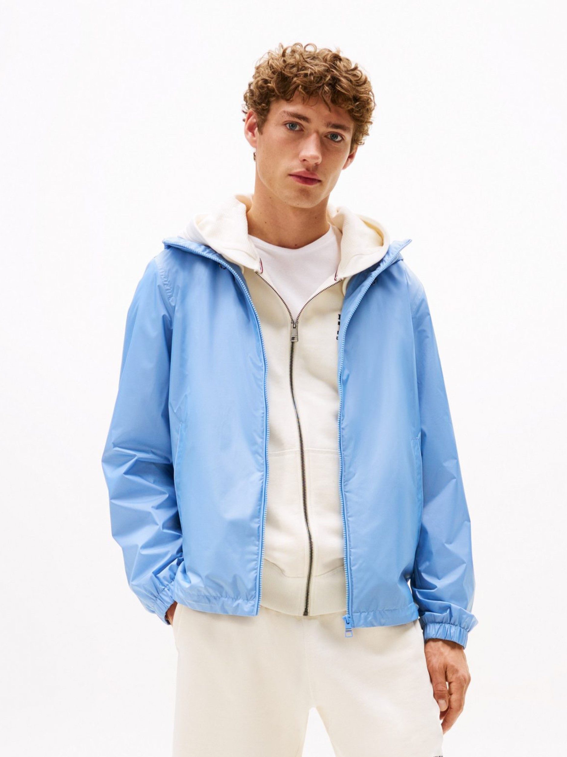 Tommy Hilfiger Blouson RWB HOODED JACKET Freizeitjacke, Übergangsjacke elas günstig online kaufen