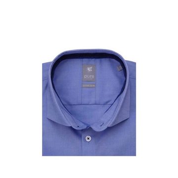 Hatico Businesshemd blau (1-tlg., keine Angabe)