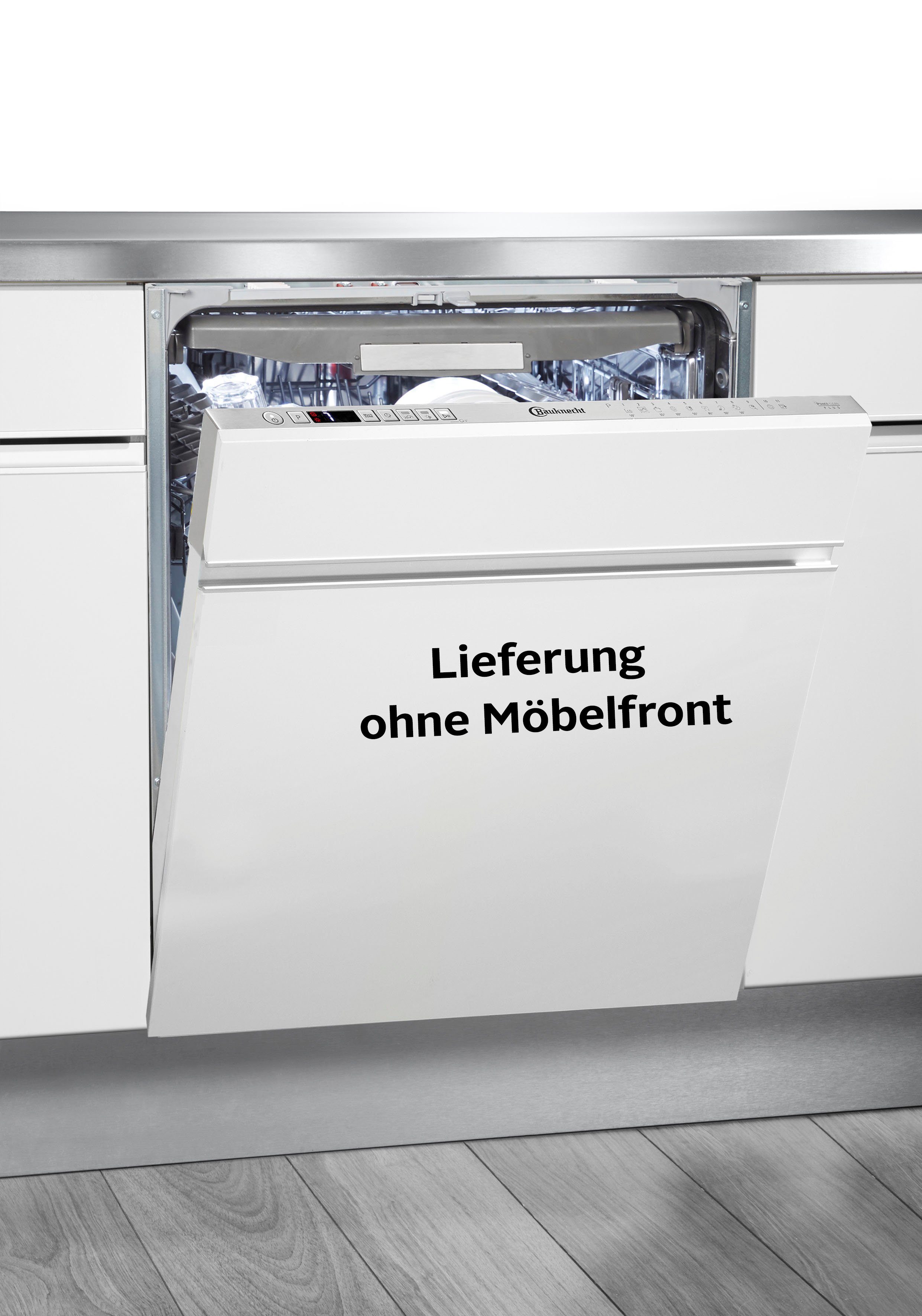 BAUKNECHT vollintegrierbarer Geschirrspüler OBIC Ecosilent 7540, 14 Maßgedecke, Doppelter Komfort – mit Besteckschublade und zusätzlichem …
