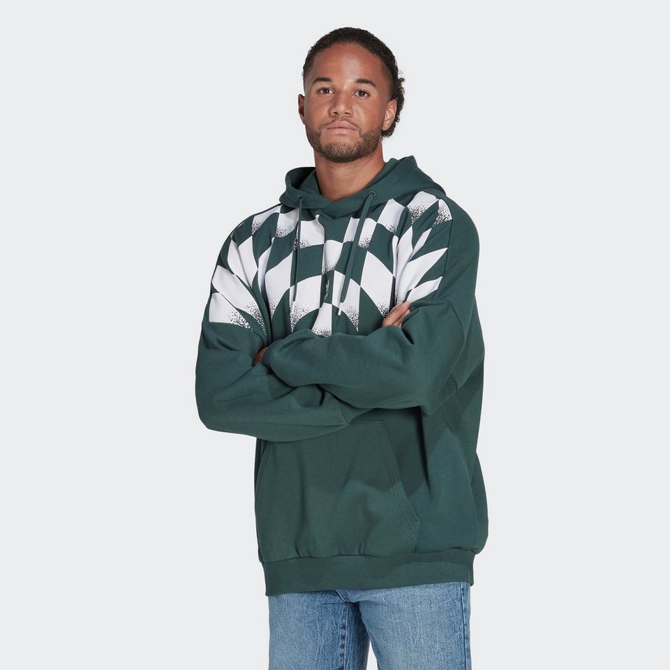 adidas Originals Sweatshirt ADIDAS REKIVE GRAPHIC HOODIE, Dieser Hoodie aus  weichem French Terry ist von Retro-Fußballtrikots