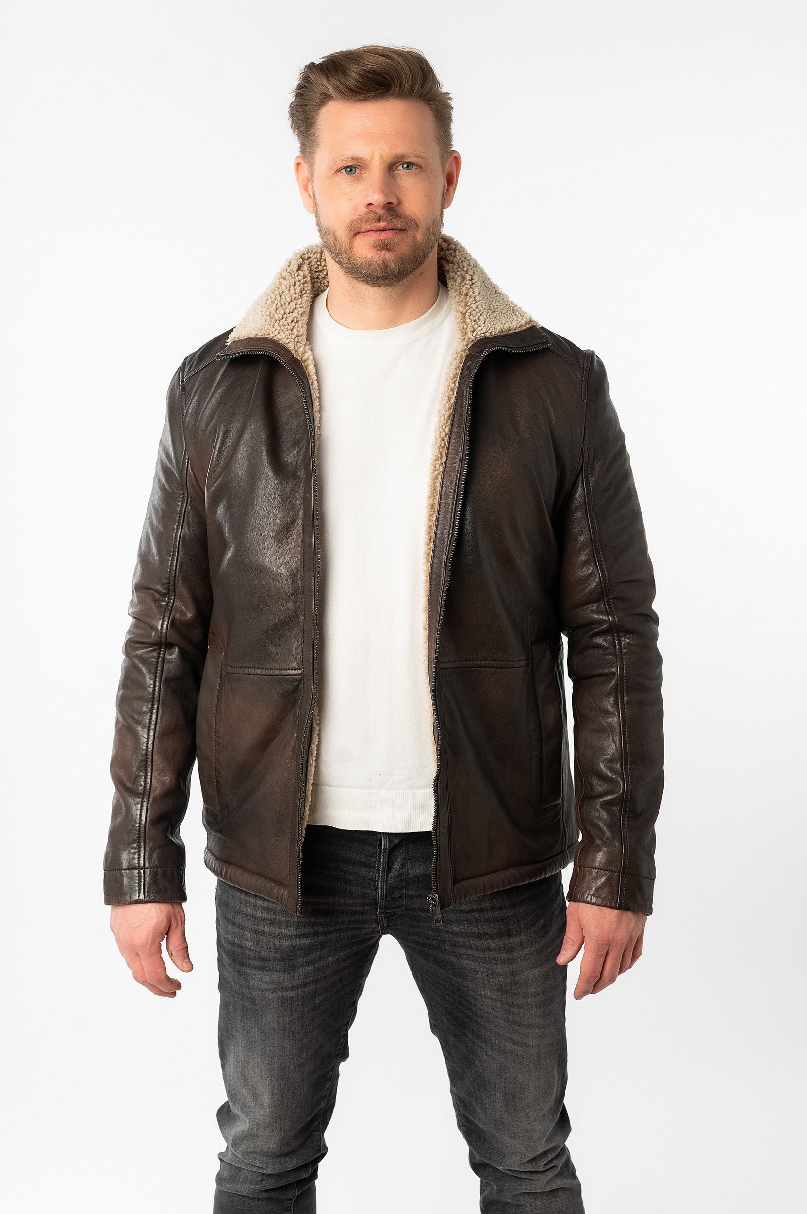 Mauritius Lederjacke MMNuuko aus feinem Lammleder günstig online kaufen