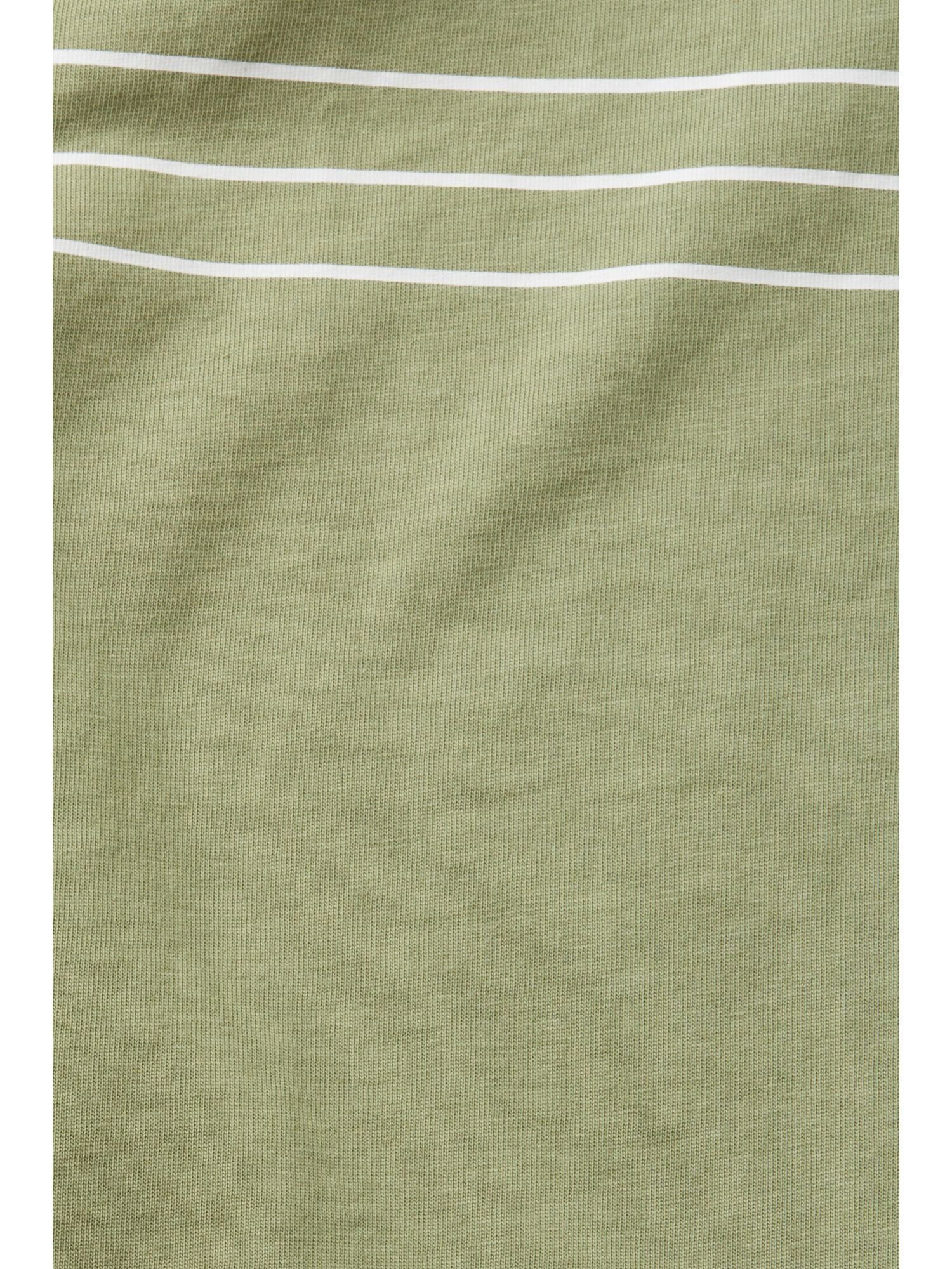 (1-tlg) KHAKI Herz-Print T-Shirt edc LIGHT T-Shirt mit by Esprit