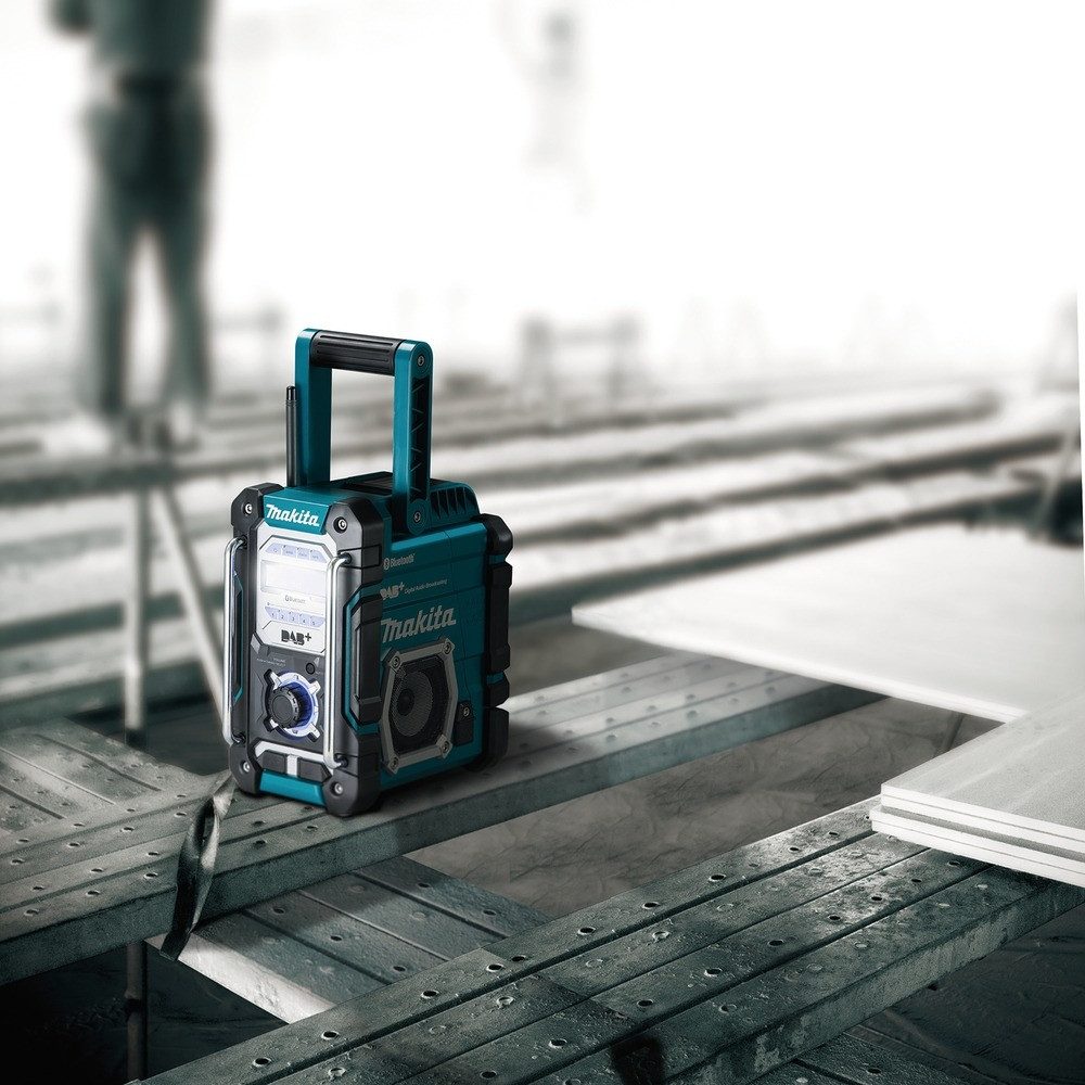 Makita DMR112 Baustellenradio (Digitalradio (DAB), FM-Tuner, ohne Akku) – Bild 3 von 4