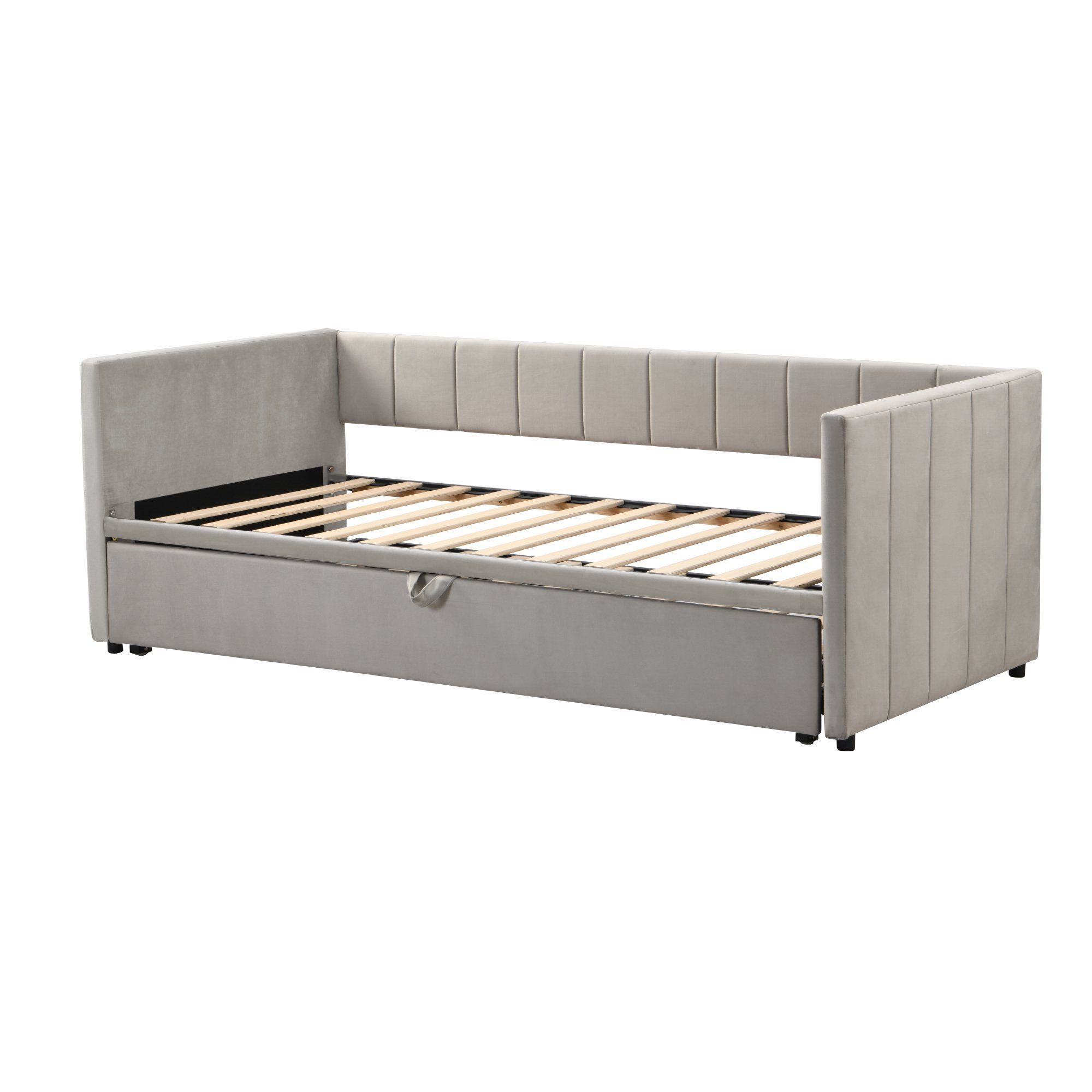 Odikalo Schlafsofa Polsterbett Ausziehbar 90/180*200cm Lattenrosten günstig online kaufen