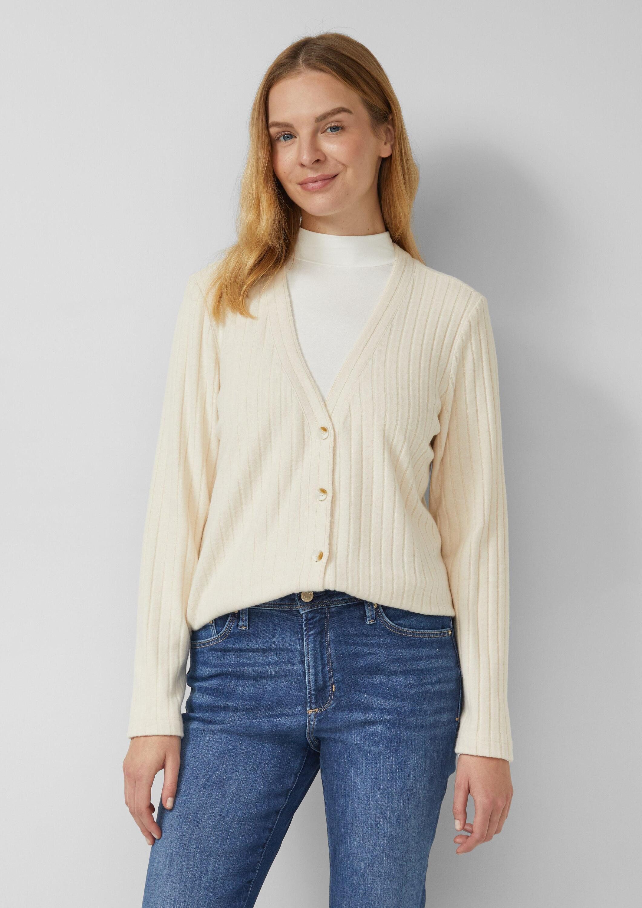 s.Oliver Cardigan T-Shirt Weicher Jerseycardigan