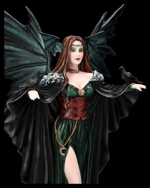 Figuren Shop GmbH Fantasy-Figur Engel Figur - Welcome to the Darkness - Fantasy Dekofigur Elfe Fee Dekoration