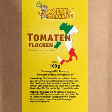 KAESE-SELBER.DE Back-Set kaese-selber.de Tomatenflocken getrocknet und sonnengereift 100 g, (1-tlg)