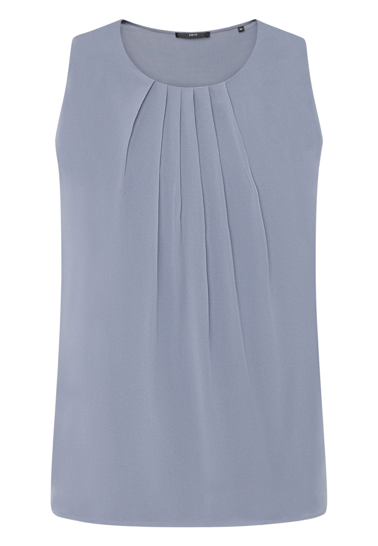 Zero Blusentop Damen mit Rundhalsausschnitt