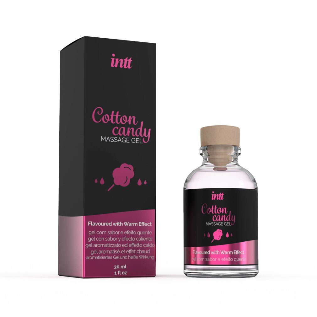 INTT Gleit- & Massageöl Massage Gel Cotton Candy 30ml