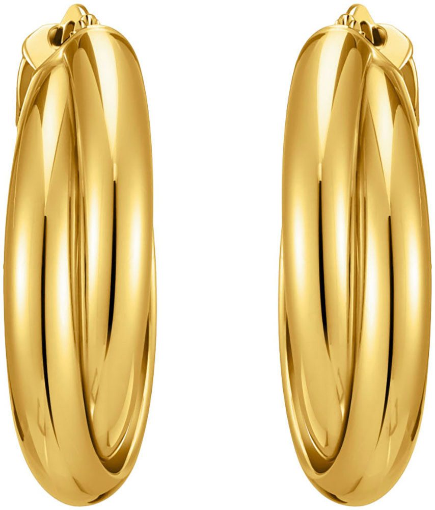 THOMAS SABO Paar Creolen Schmuck Silber 925 Ohrringe verschlungenes Design