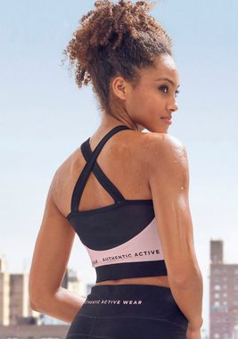 vivance active Crop-Top -Sporttop mit Racerback