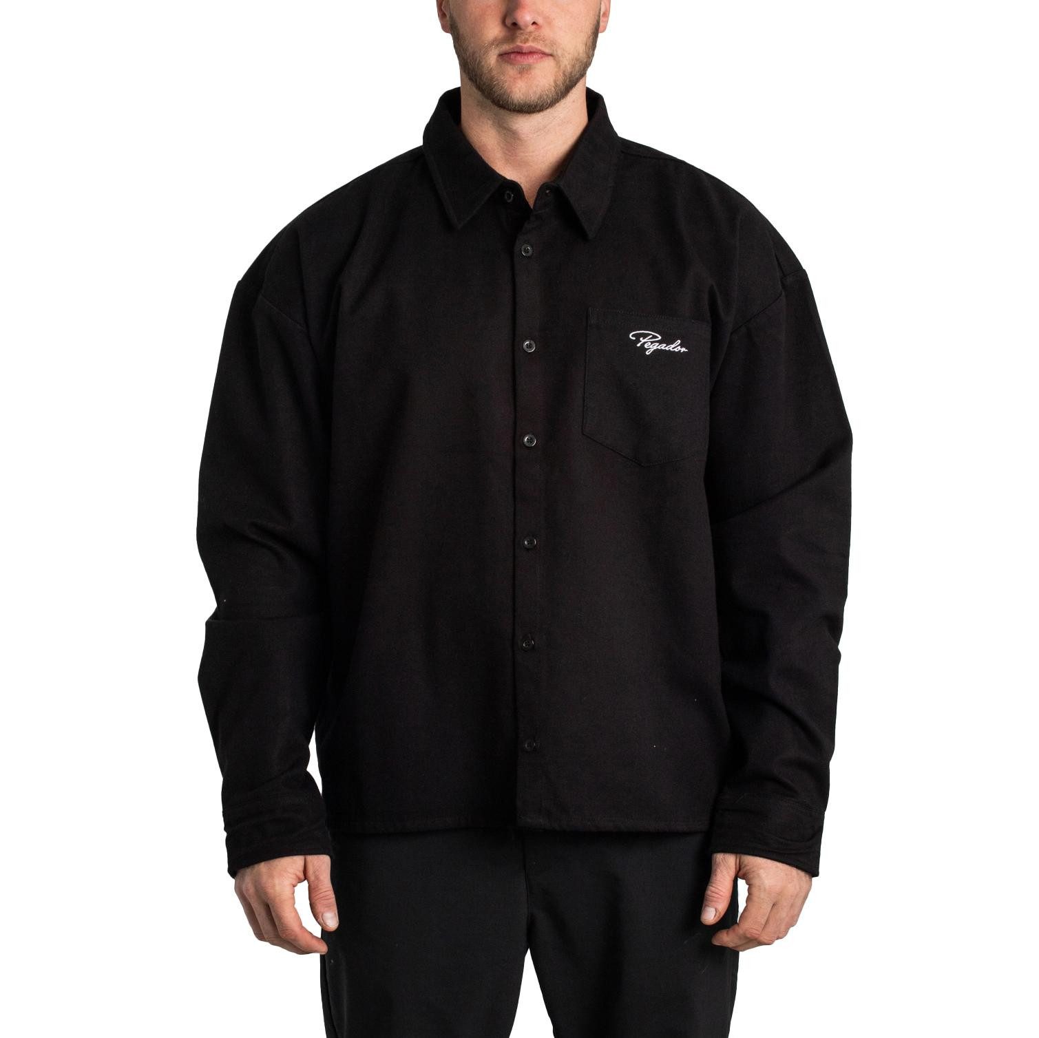 PEGADOR Hemdjacke Pegador Signature Oversized Flannel Shirt