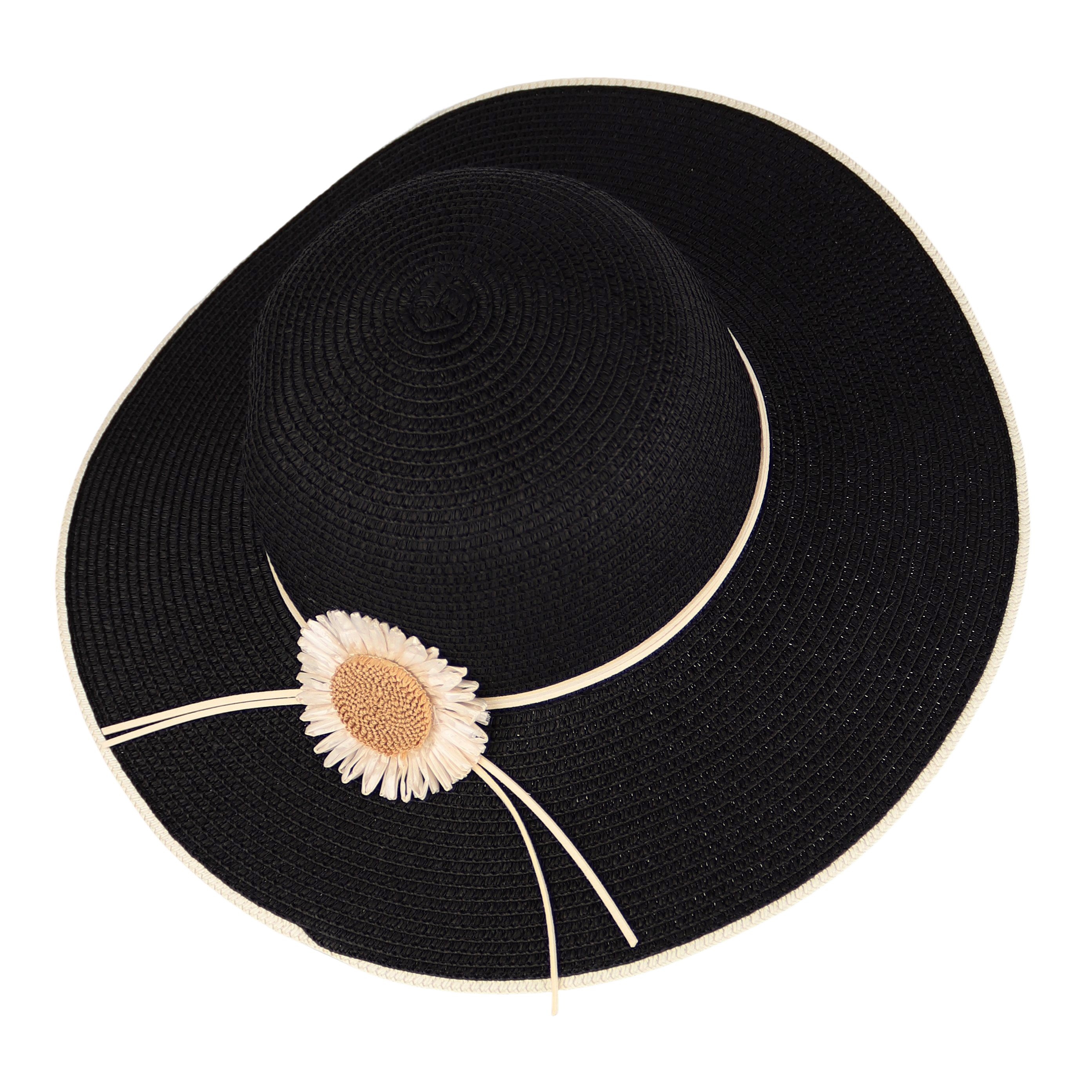 MIRROSI Strohhut Sonnenhut Sommerhut Strandhut Chrysantheme, günstig online kaufen